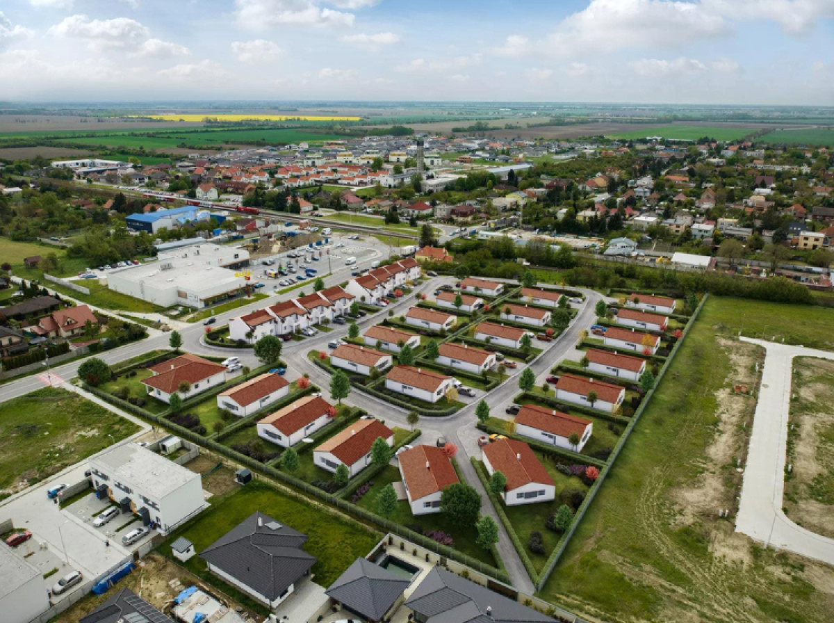 Building plots in Hviezdoslavovo take on their final shape