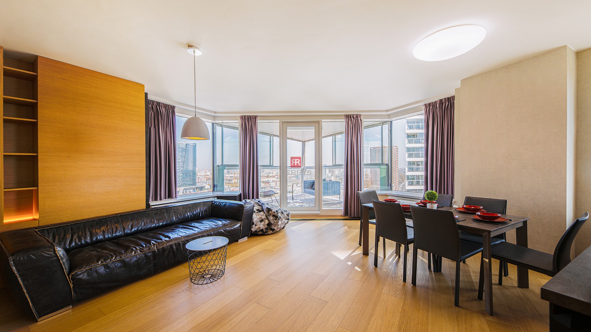 HERRYS - For rent above-standard 3 -room apartment in Panorama City in the Old Town, parking