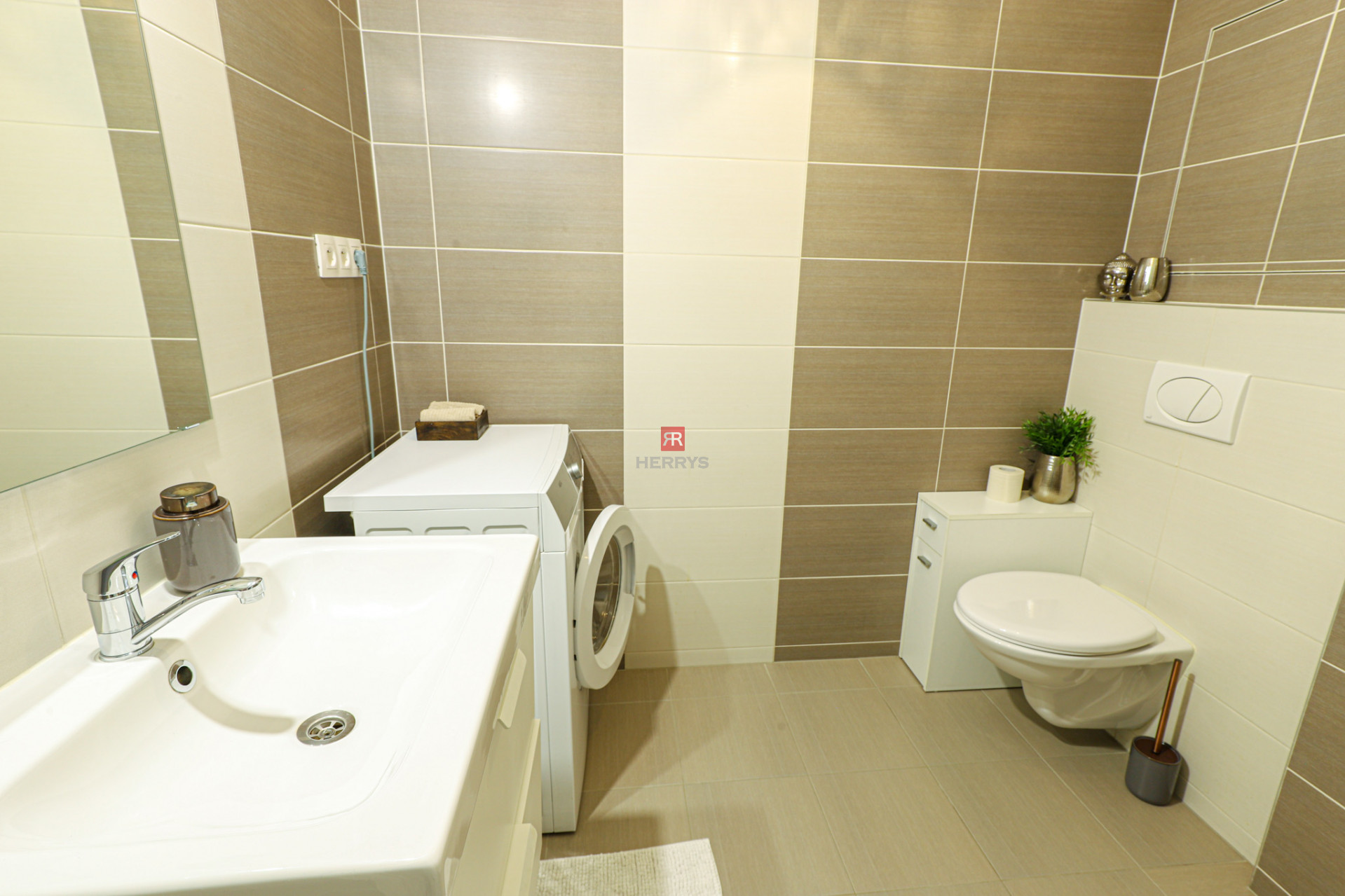 HERRYS - For rent, designer 2-room apartment in the new NOBELOVA building