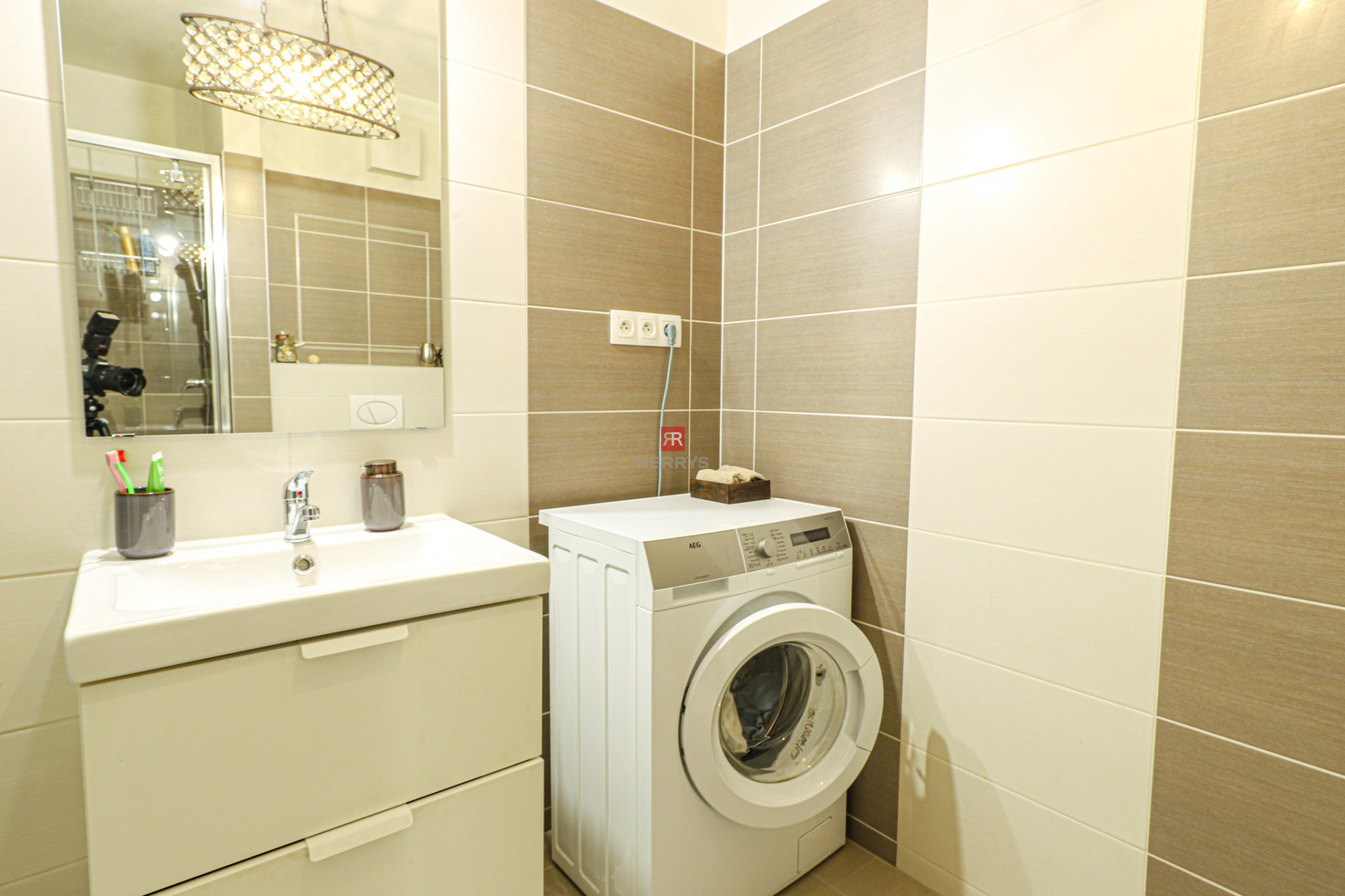 HERRYS - For rent, designer 2-room apartment in the new NOBELOVA building