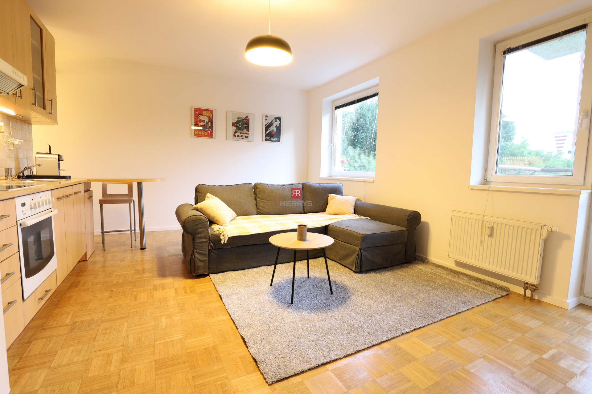 HERRYS - For rent pleasant and furnished 1,5 room apartment in Petržalka