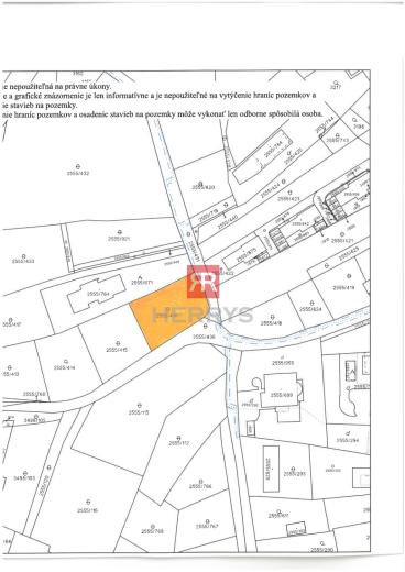 HERRYS - Na predaj rovinatý stavebný pozemok pre rodinný dom v Lamači&nbsp;