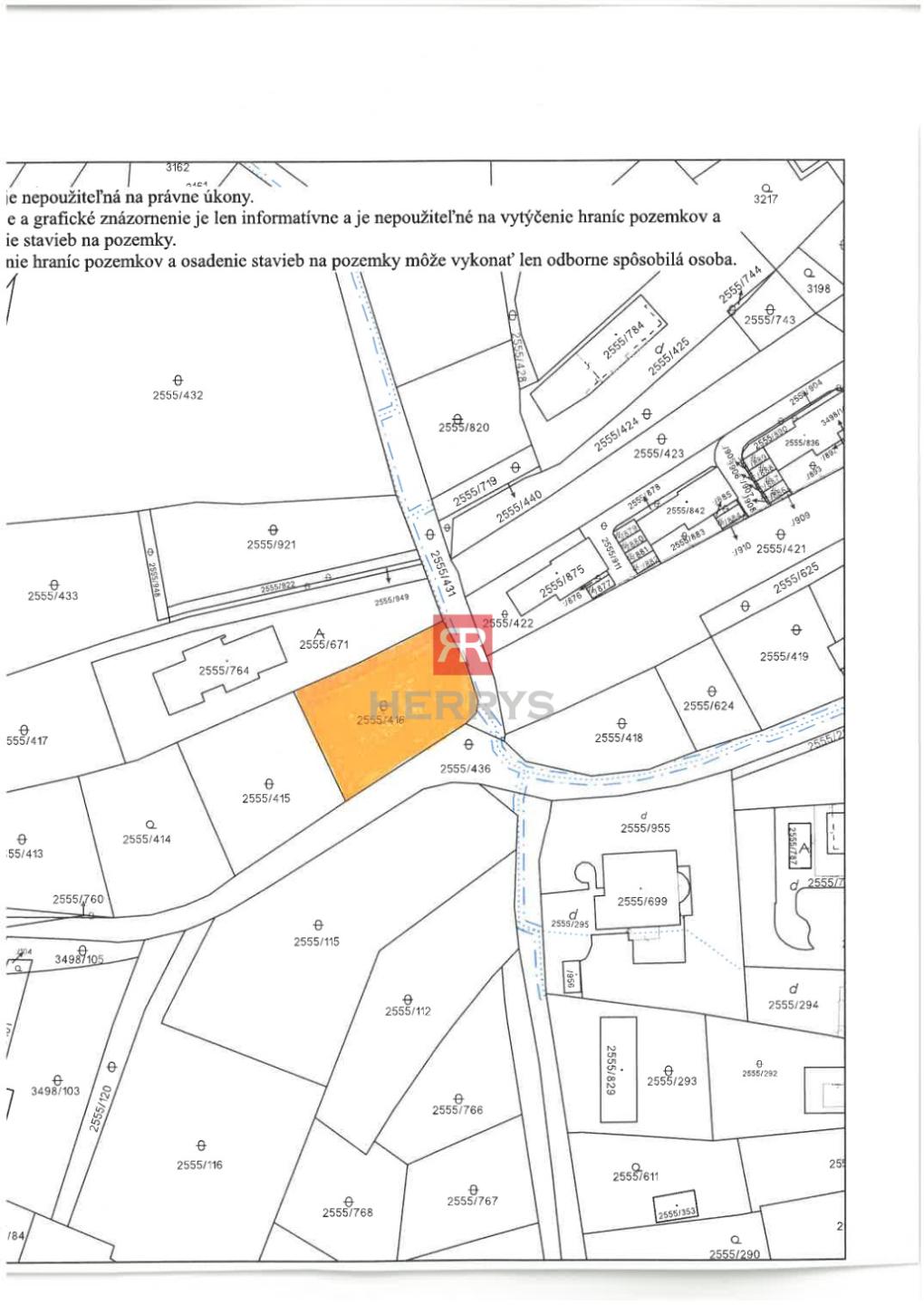 HERRYS - Na predaj rovinatý stavebný pozemok pre rodinný dom v Lamači&nbsp;