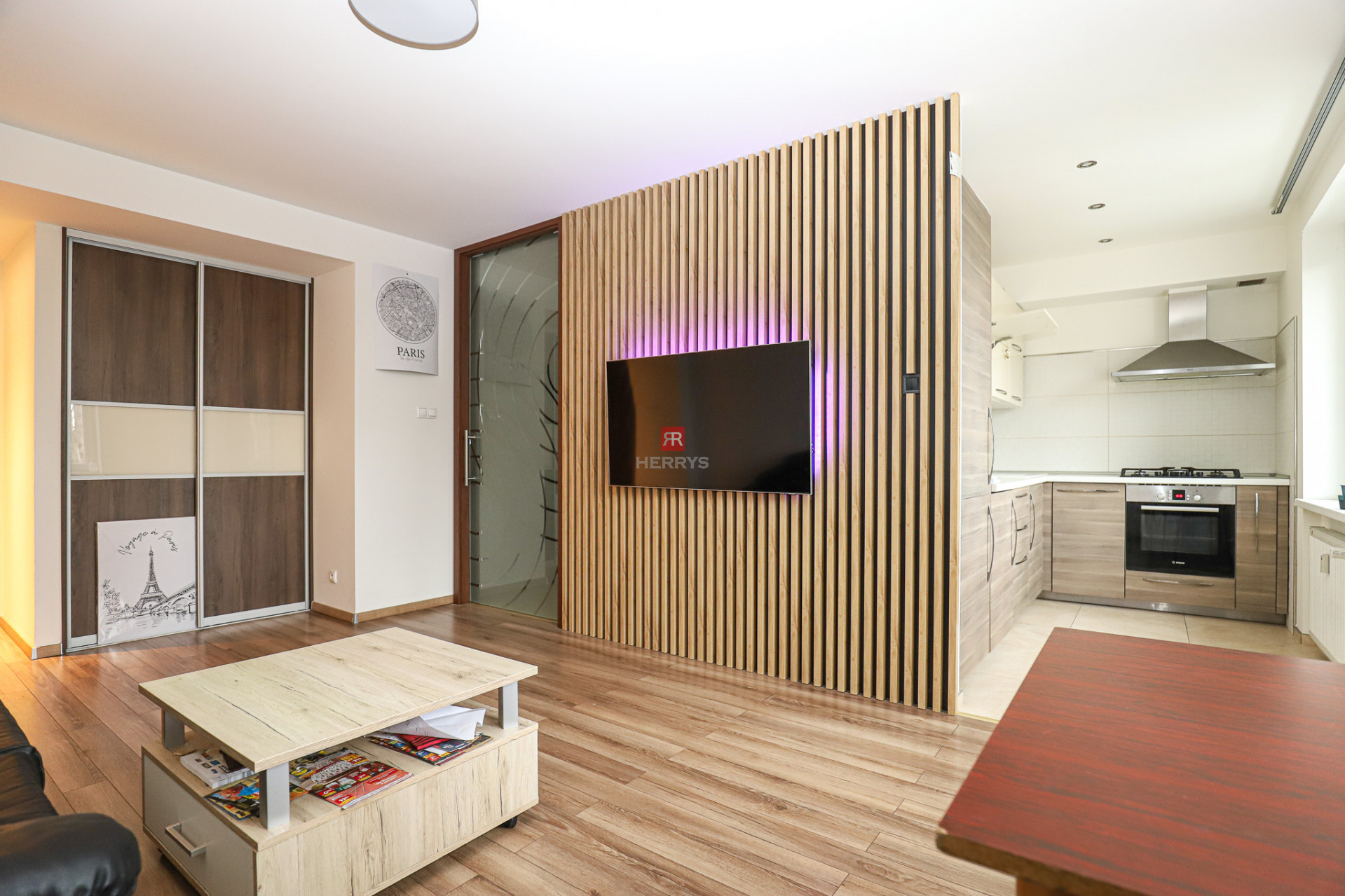 HERRYS - rental of completely renovated 2-bedroom apartment in a quiet part of Ružinov