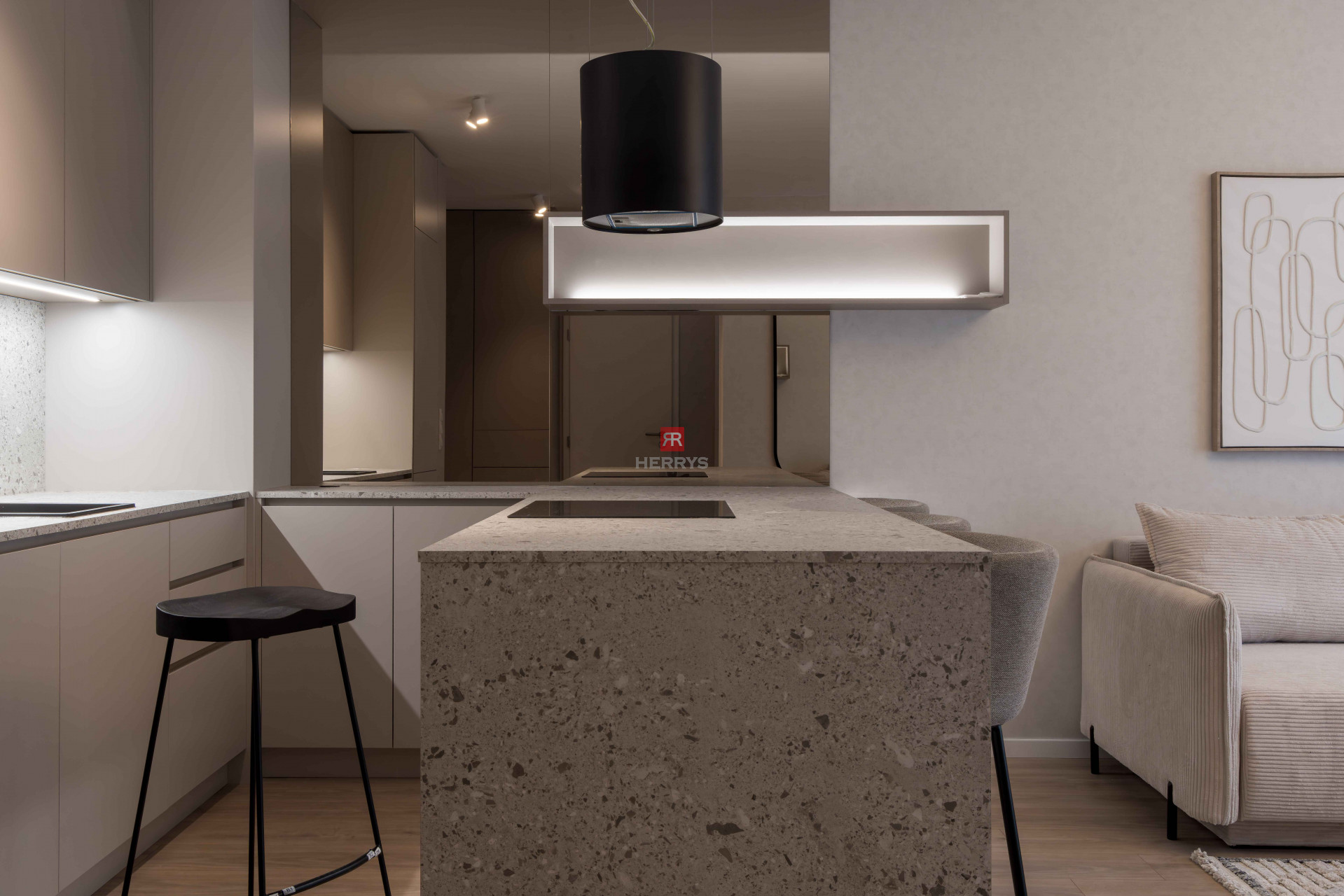 HERRYS - Na prenájom nadštandardne zariadený a klimatizovaný 2-izbový byt v Ovocných Sadoch