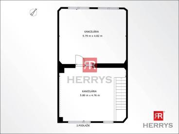 HERRYS - Na predaj moderný nebytový priestor/kancelária v projekte Mlynica&nbsp;