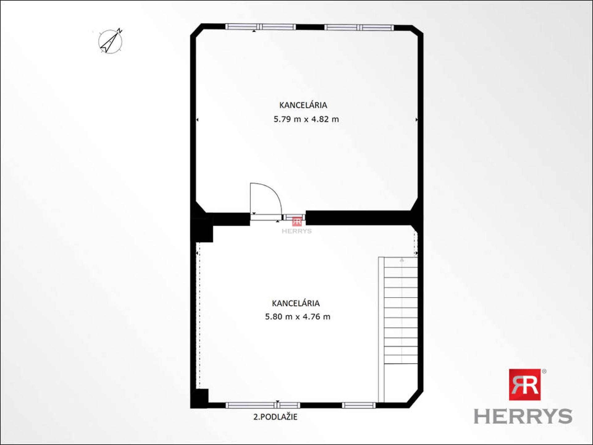 HERRYS - Na predaj moderný nebytový priestor/kancelária v projekte Mlynica&nbsp;