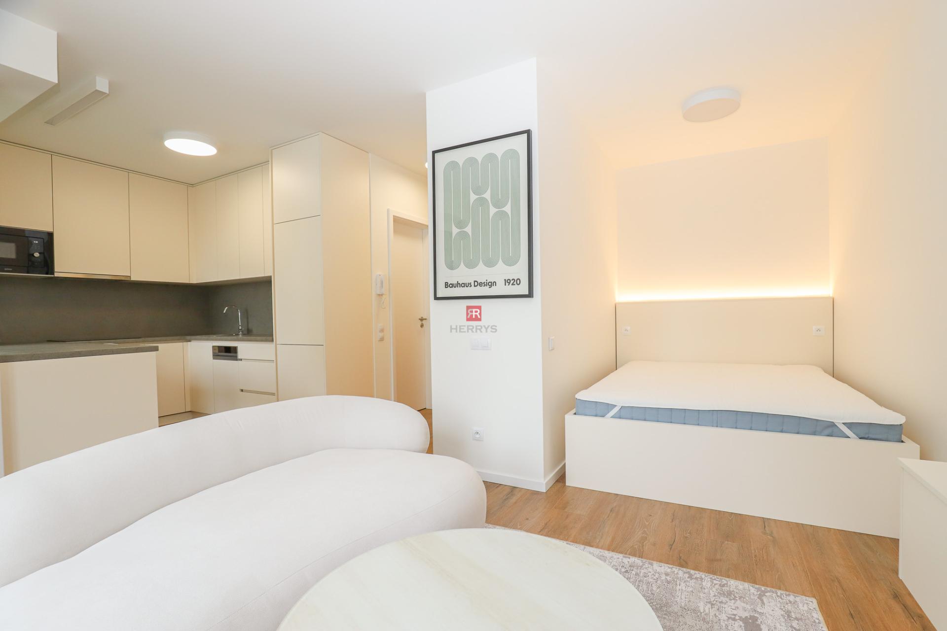 HERRYS - prenájom útulného a moderného 1,5-izbového bytu v novostavbe Bory