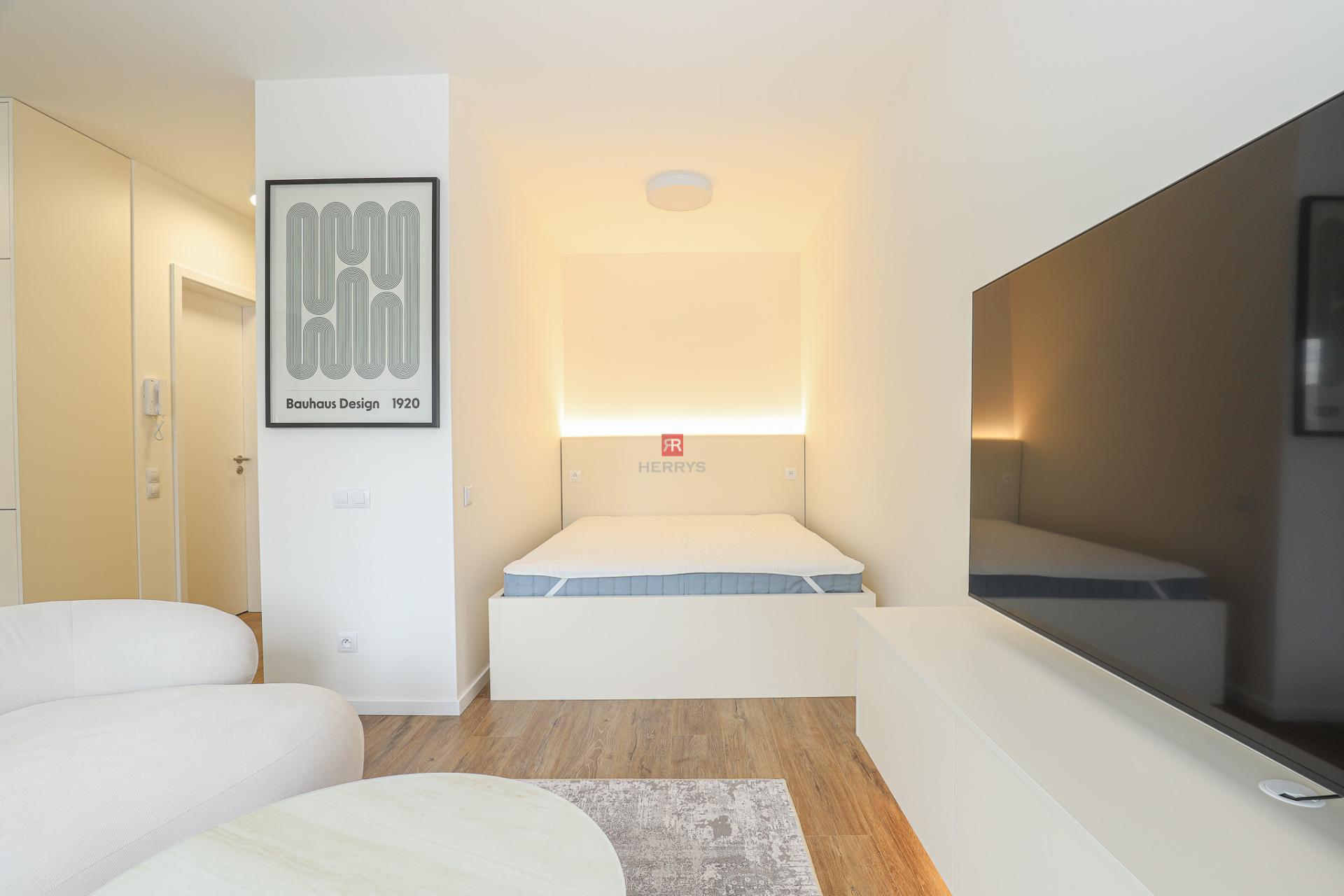 HERRYS - prenájom útulného a moderného 1,5-izbového bytu v novostavbe Bory