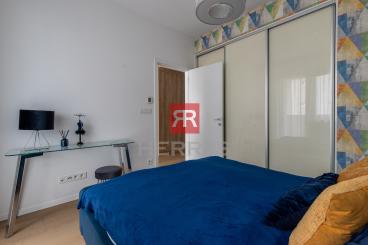 HERRYS - Na predaj kompletne zariadený 2-izbový byt s garážou v projekte Blumental