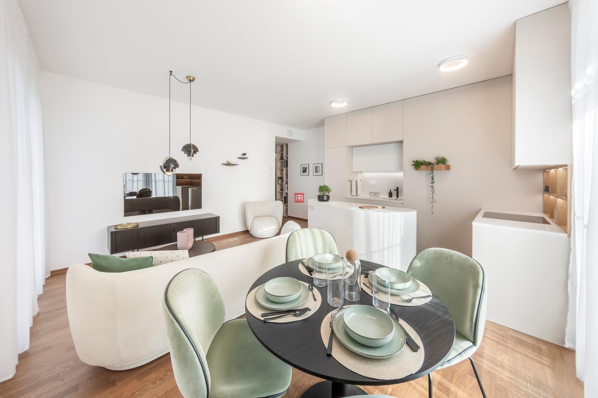 HERRYS exclusively offers for sale a 3-room apartment in the METROPOLIS project – this could be your new home!