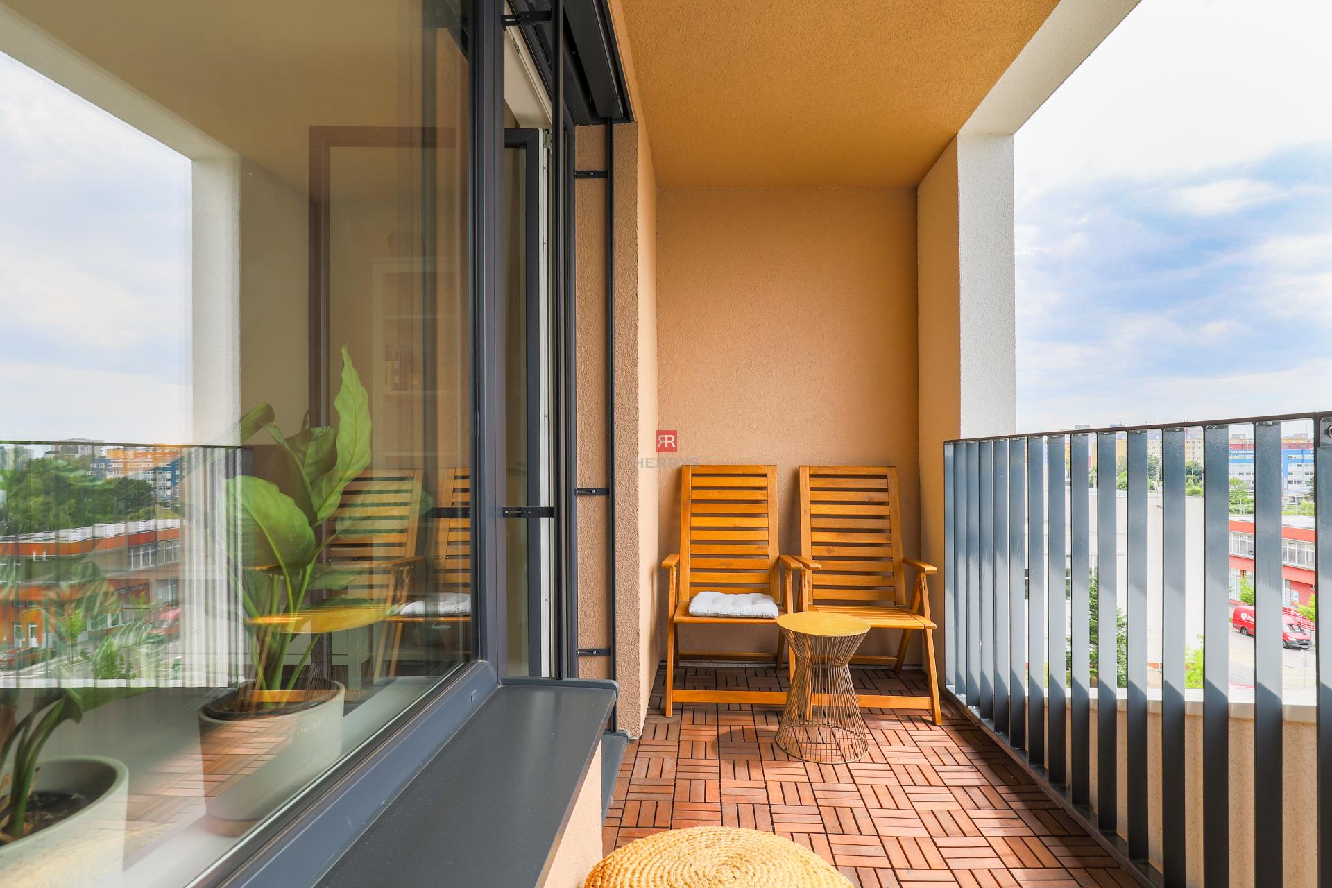 HERRYS - For rent 2-room fully furnished apartment in the Kopčianska project