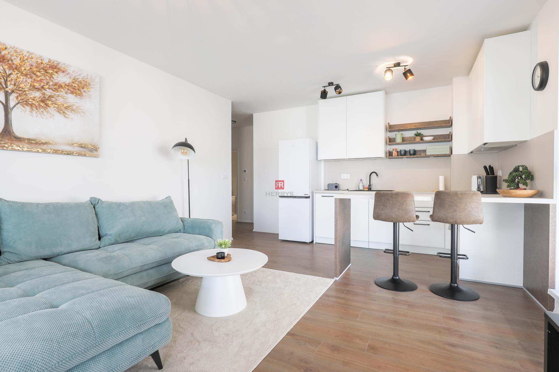 HERRYS - rent 3-room apartment in the new Noemis building, never occupied, with two parking spaces