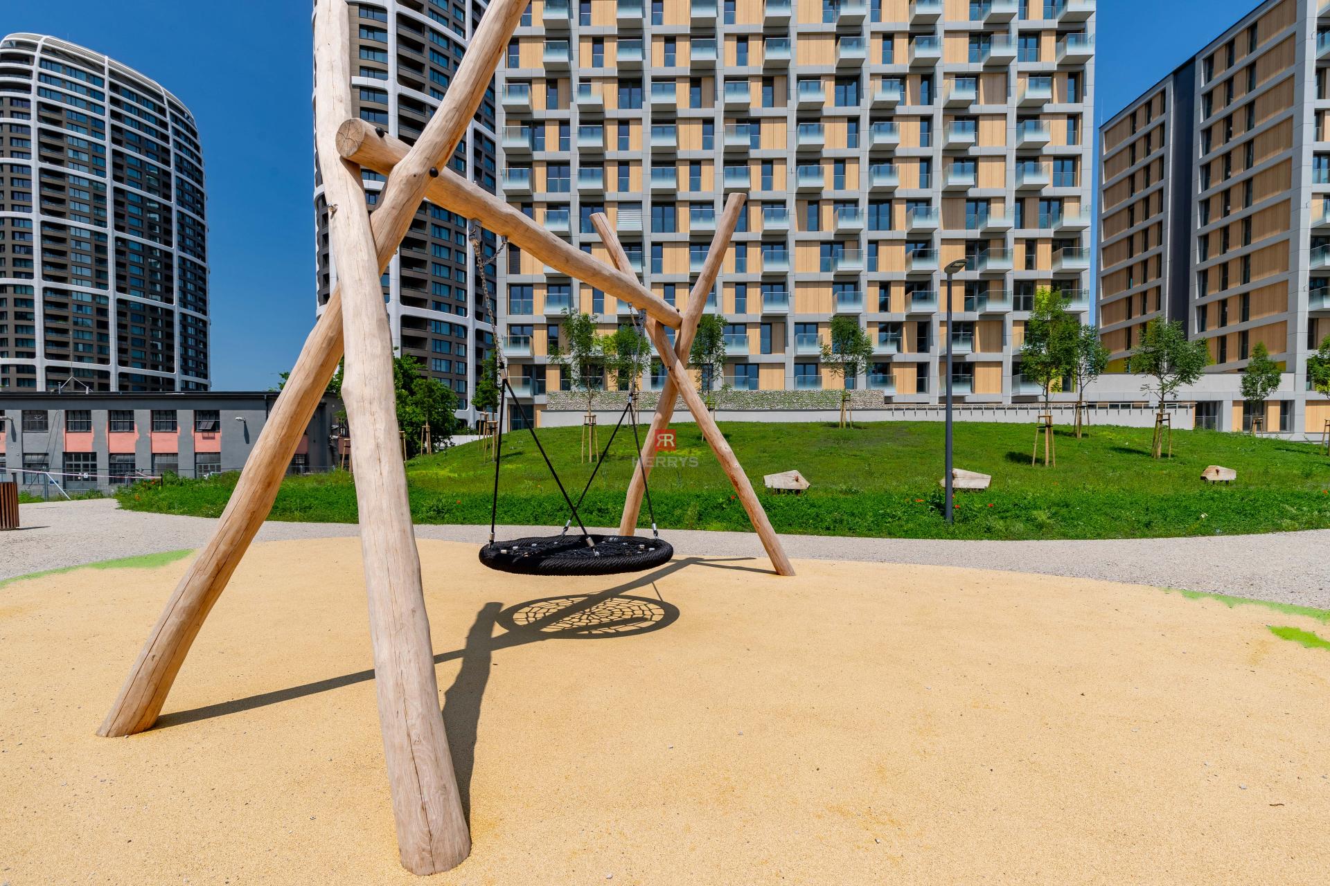 HERRYS - Na prenájom úplne nový, zariadený 1-izbový apartmán v projekte METROPOLIS&nbsp;