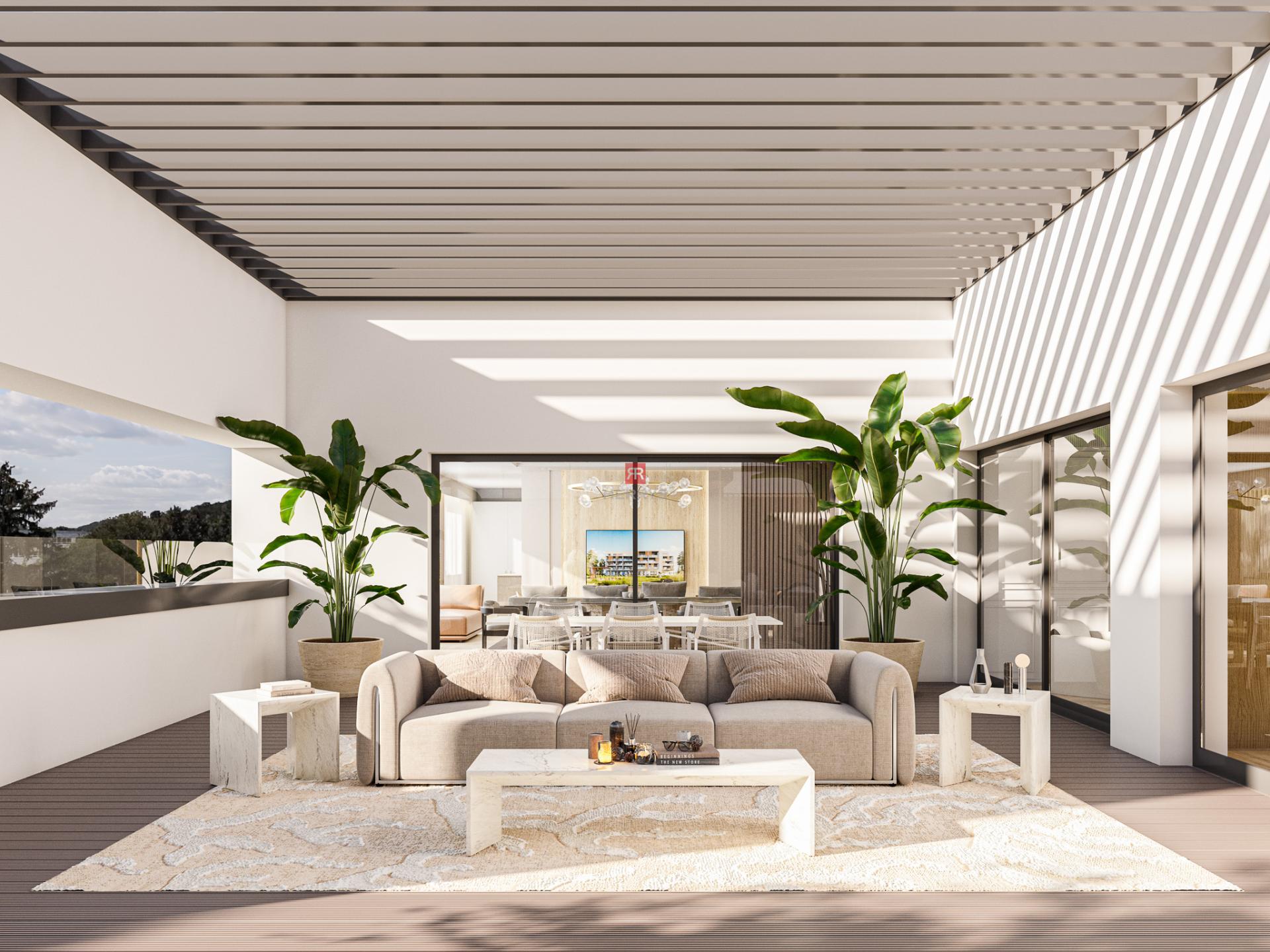 HERRYS – Na predaj exkluzívny 4-izbový penthouse s terasou v projekte K Železnej studienke