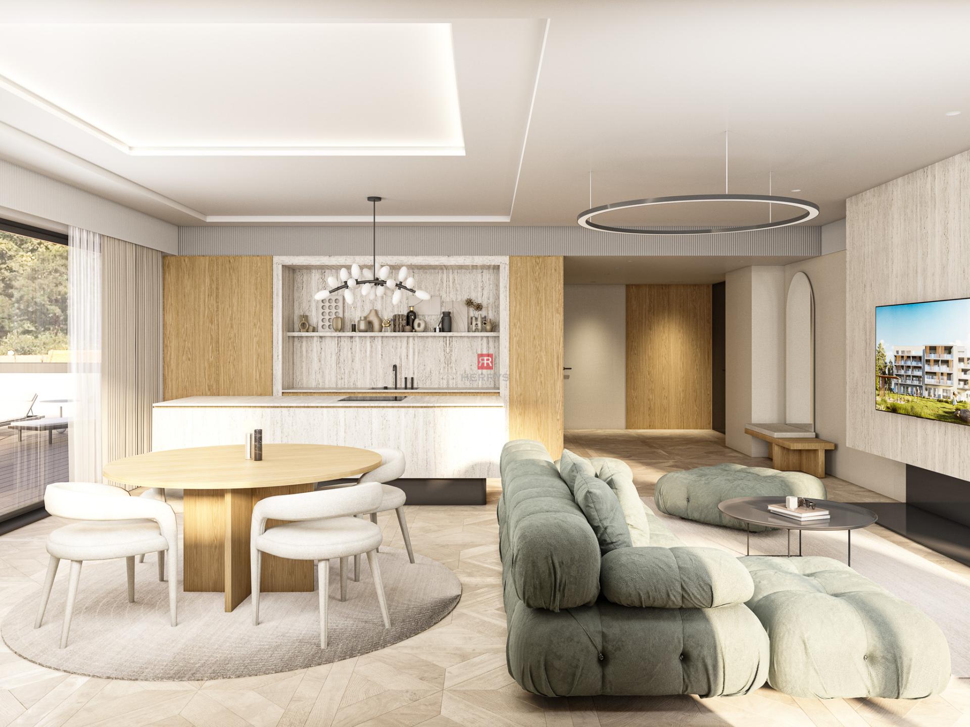 HERRYS – Exclusive 4-room penthouse with terrace for sale in the K Železnej studienke project