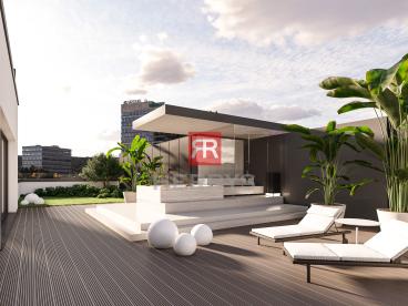 HERRYS – Na predaj exkluzívny 4-izbový penthouse s terasou v projekte K Železnej studienke