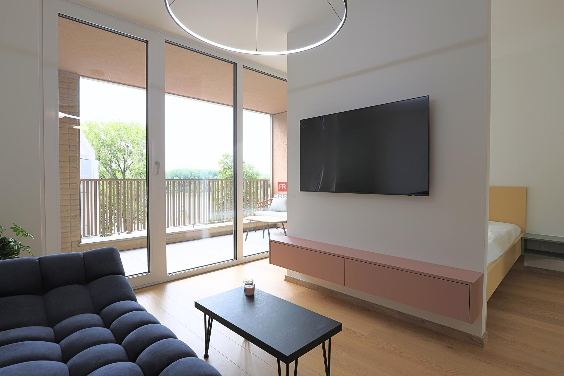 HERRYS - For rent luxurious 1.5-room fully furnished apartment in the Vydrica project