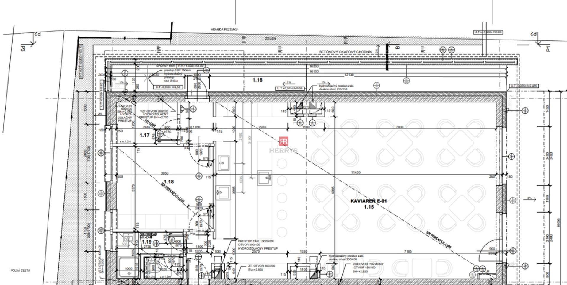 HERRYS - For sale a retail in a residential project POD VINICOU