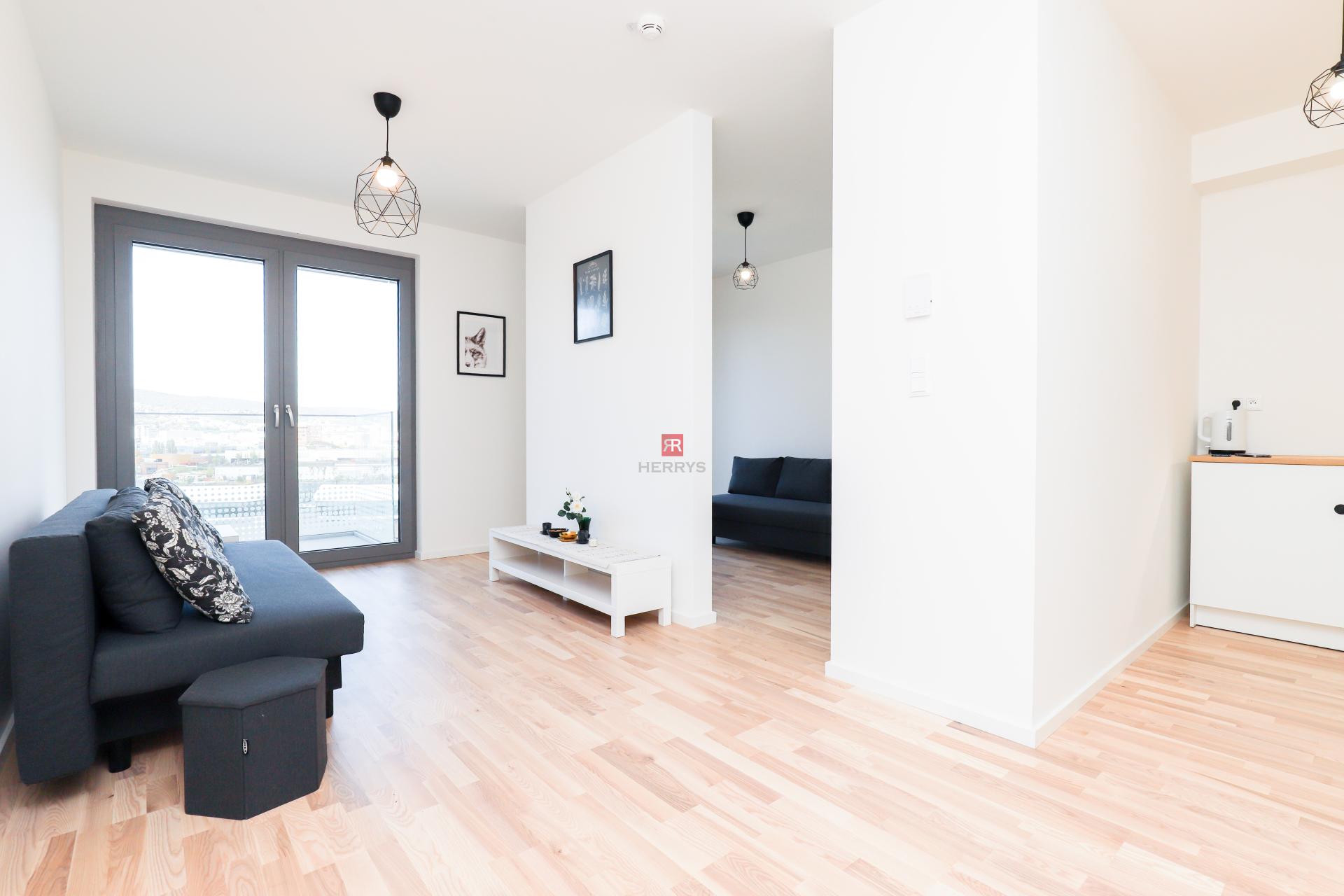 HERRYS - Na prenájom 1,5-izbový úplne nový apartmán v novostavbe METROPOLIS