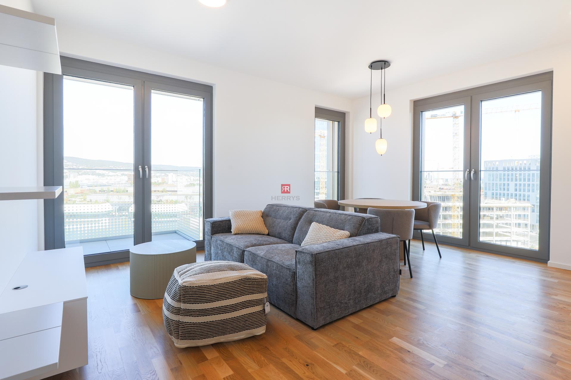 HERRYS - Na prenájom krásny úplne nový 3-izbový kompletne zariadený apartmán v novostavbe Metropolis