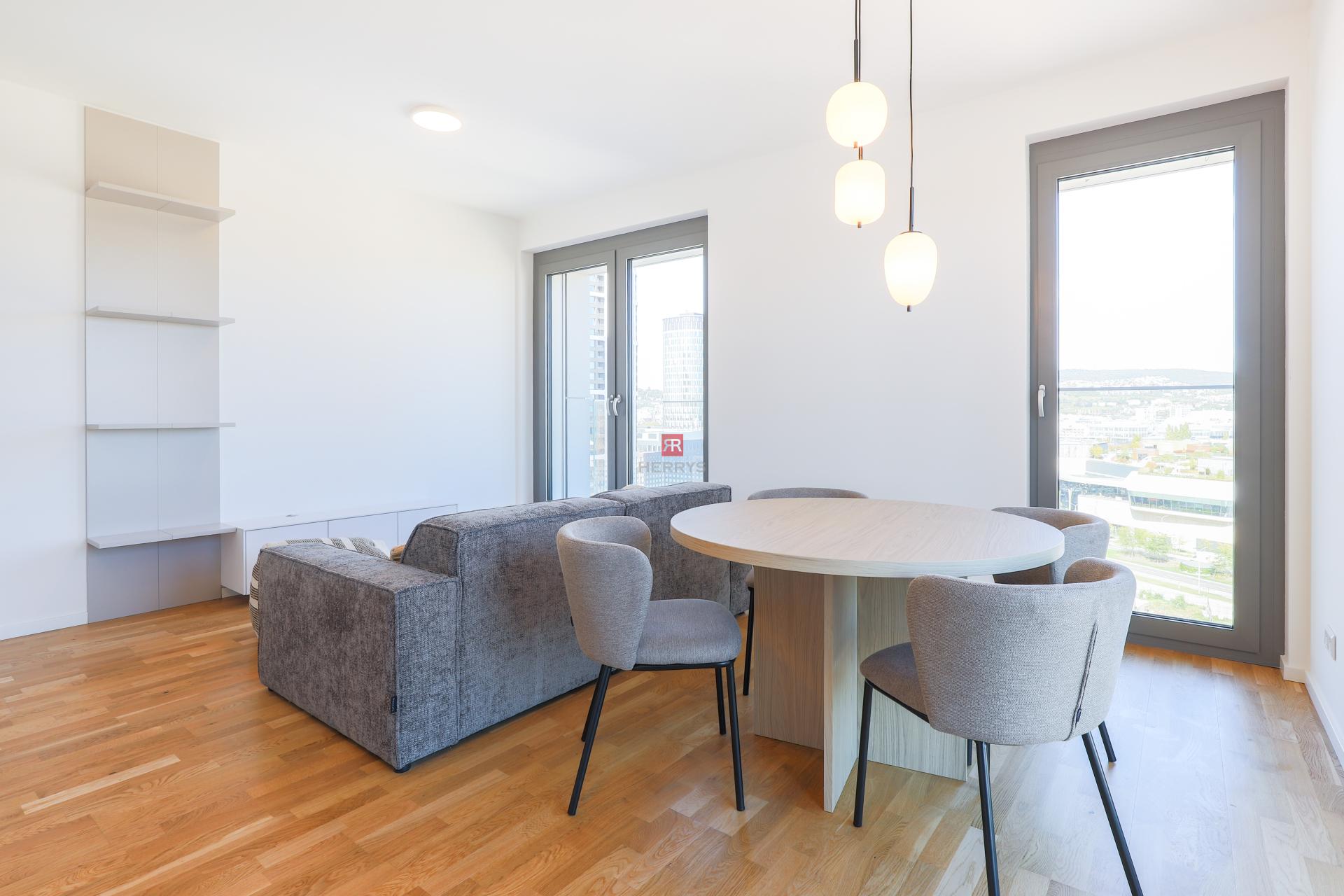 HERRYS - Na prenájom krásny úplne nový 3-izbový kompletne zariadený apartmán v novostavbe Metropolis