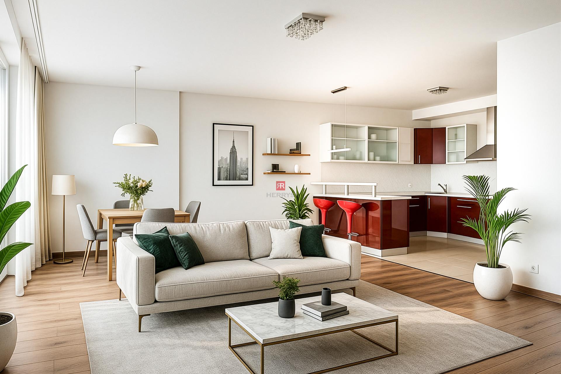 HERRYS - Na predaj priestranný 3-izbový byt na ulici Guothova, Kramáre