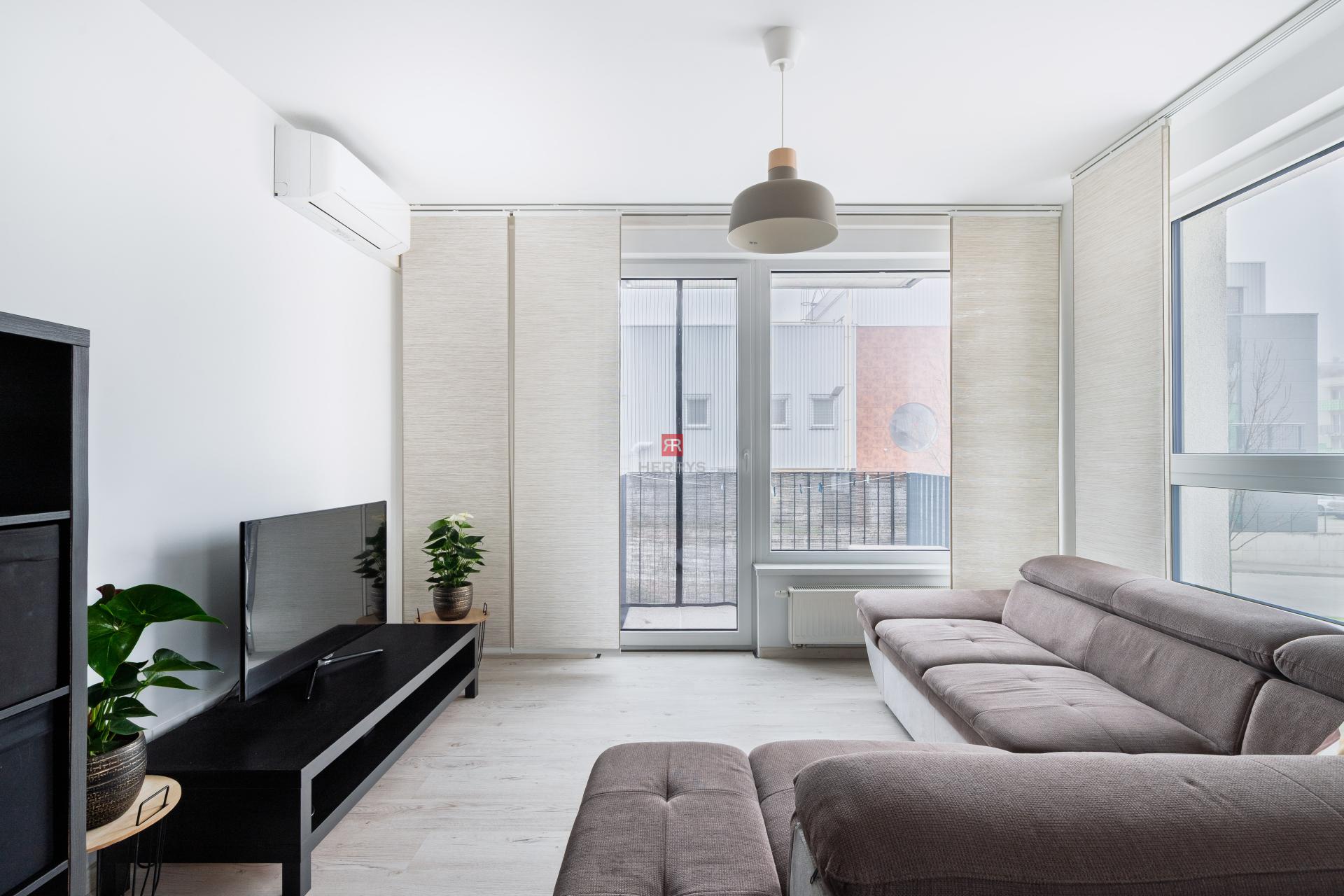 HERRYS - Fully furnished 2-room apartment for sale in a new building in Dúbravka