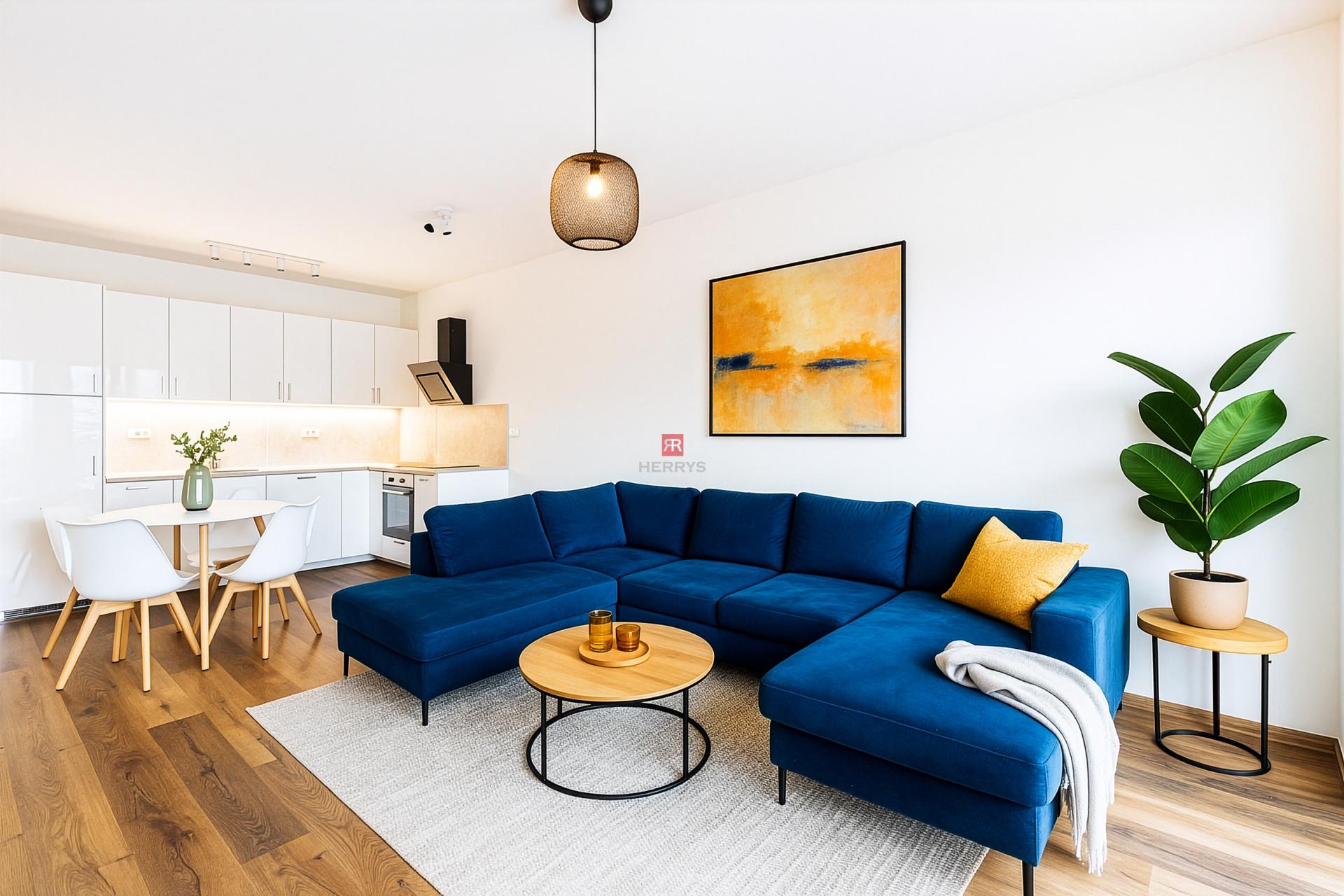 HERRYS - For sale, 2-room apartment with a spacious loggia in the Tehelné pole project.