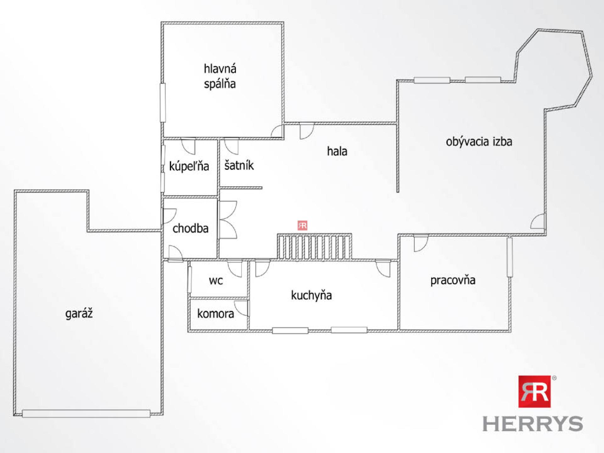 HERRYS - Na predaj 6-izbový rodinný dom s potenciálom a veľkorysým pozemkom v prestížnej lokalite