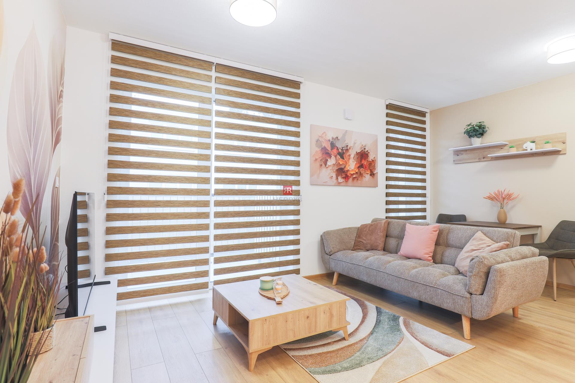 HERRYS - For rent: nice, brand new 2-room apartment with parking space in a new building in Stupava