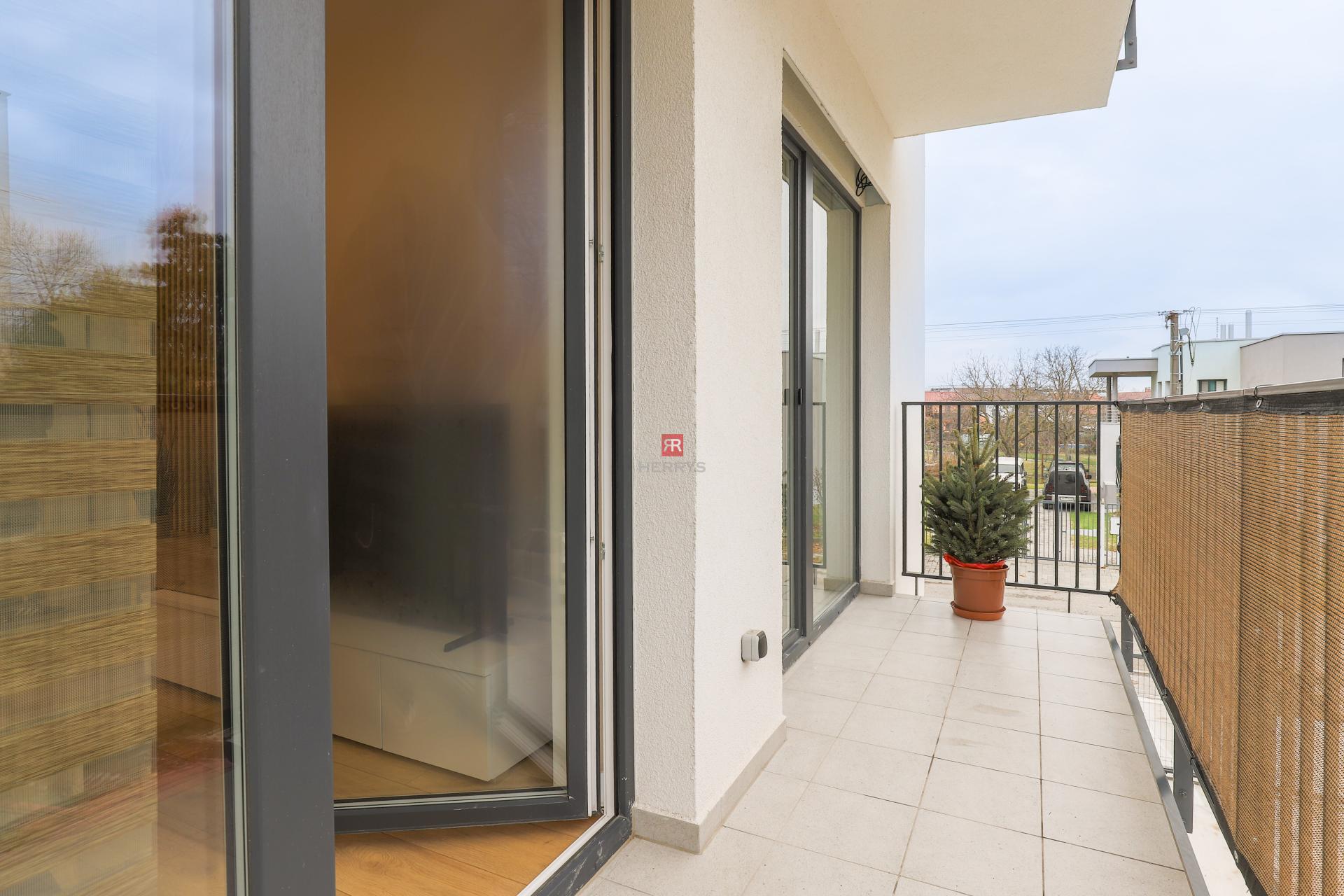 HERRYS - For rent: nice, brand new 2-room apartment with parking space in a new building in Stupava