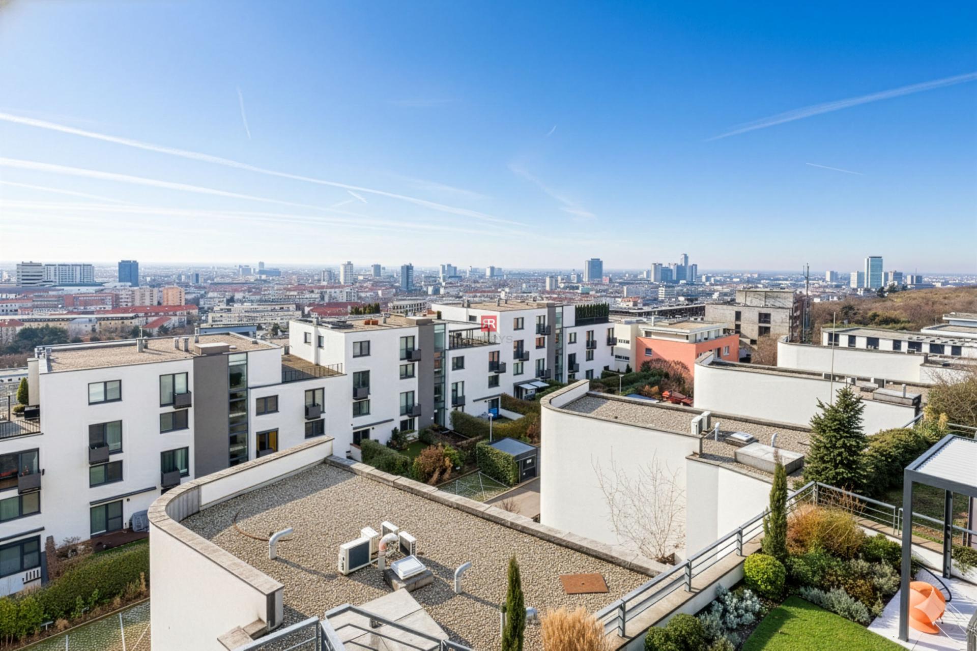 HERRYS - Na prenájom 3,5 izbový byt v uzavretom areáli na Kolibe s panoramatickým výhľadom na mesto