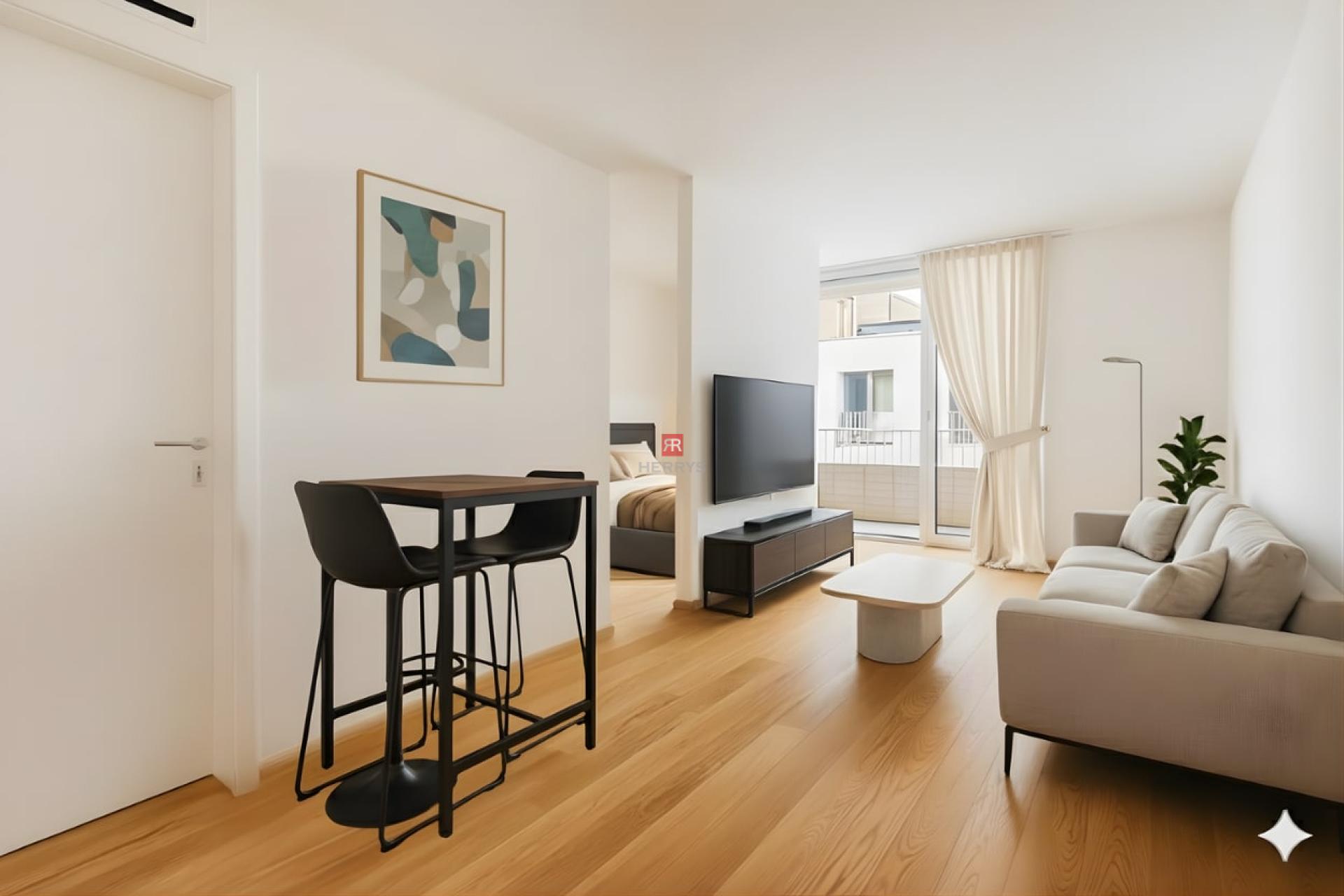 HERRYS - Bright 1.5 room apartment for sale in the Vydrica project