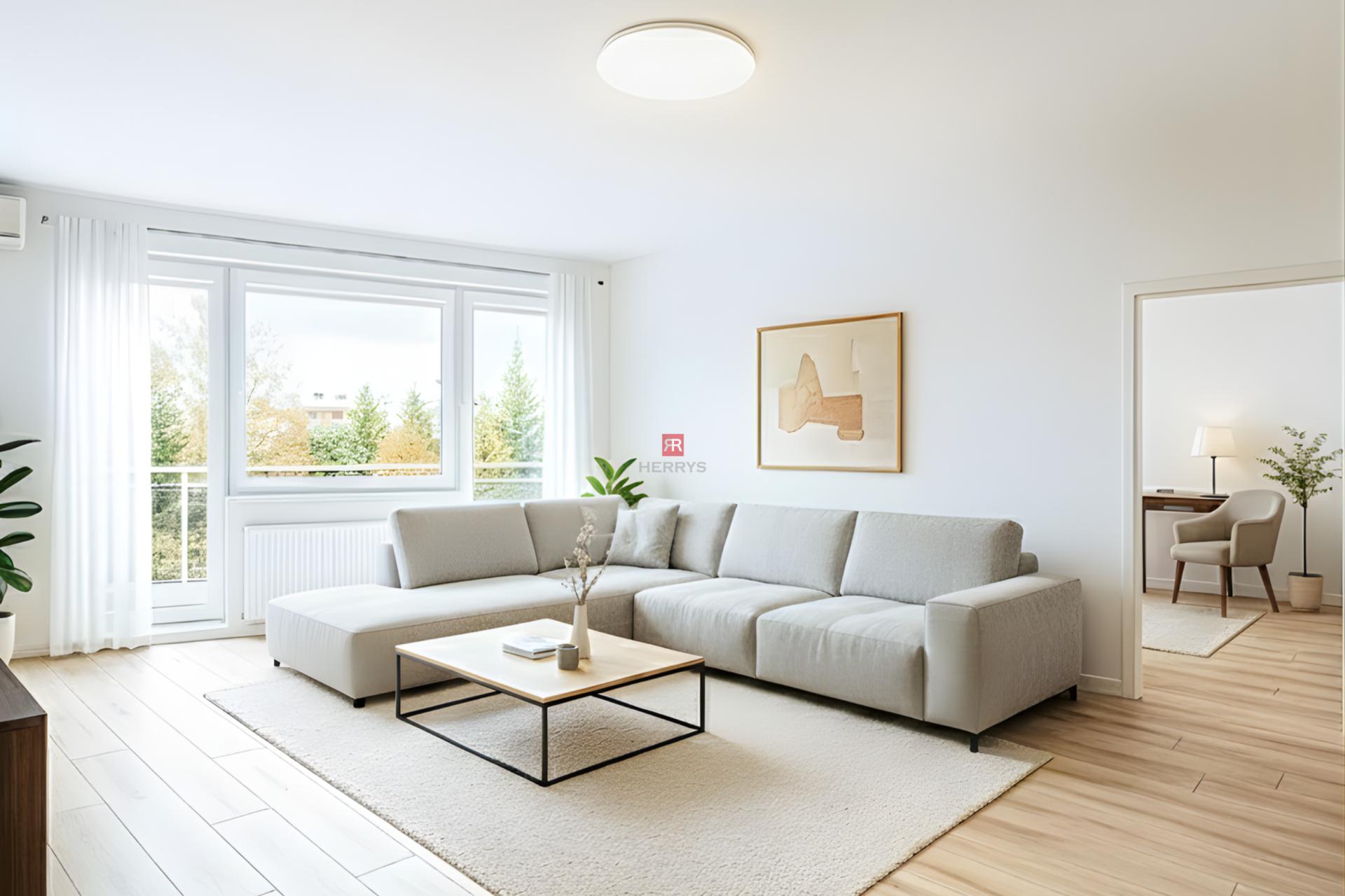 HERRYS - Na predaj priestranný 4-izbový byt v Novostavbe pri ramene Dunaja