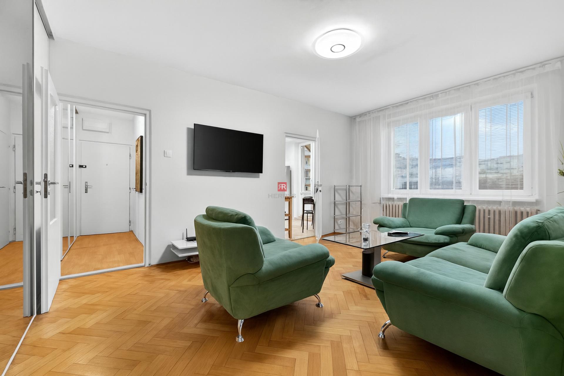 HERRYS - Na predaj 2-izbový byt v blízkosti Račianskeho mýta po kompletnej rekonštrukcii