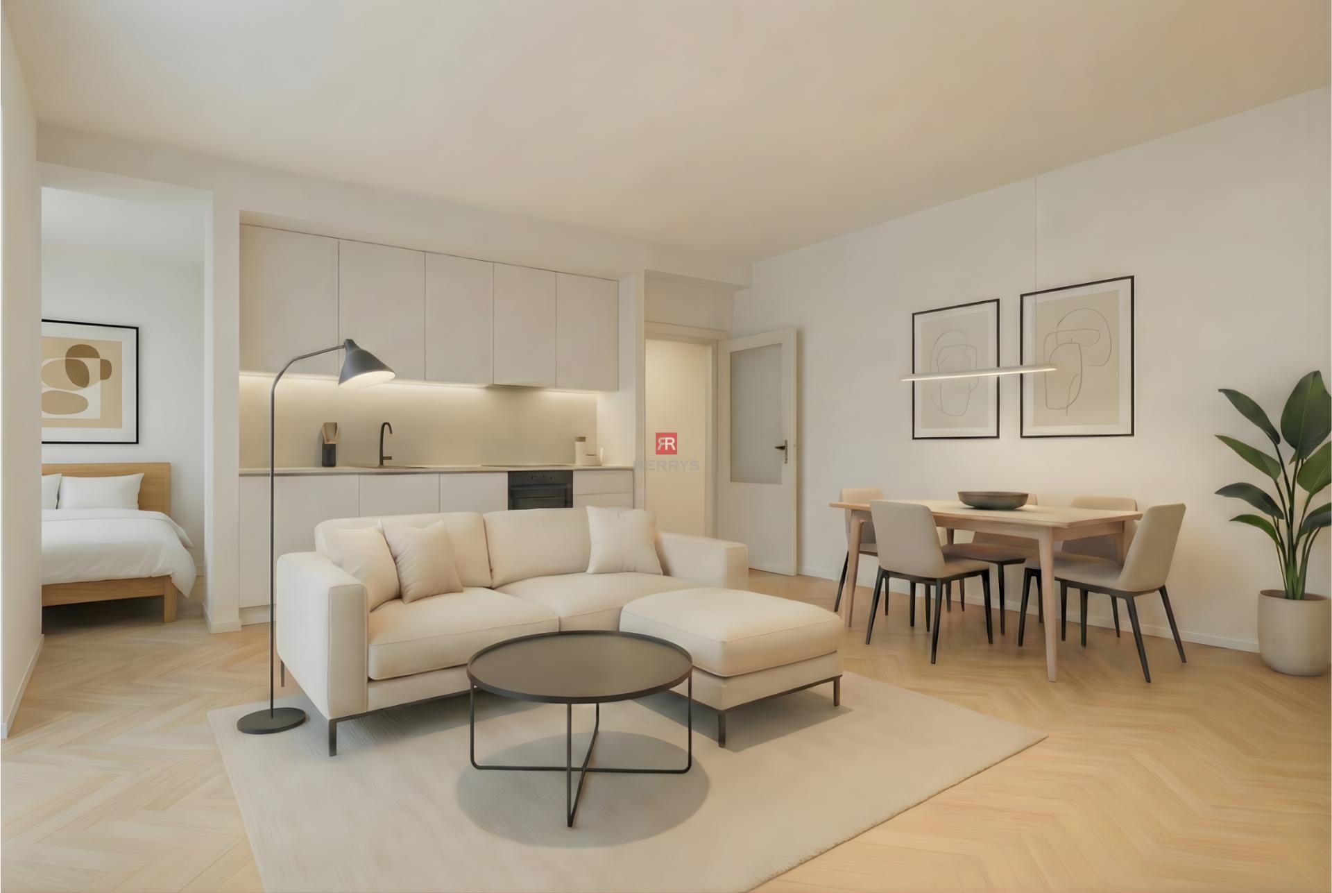 HERRYS – 1-room apartment for sale with the possibility of conversion to 1.5 rooms in an exclusive location in the Old Town