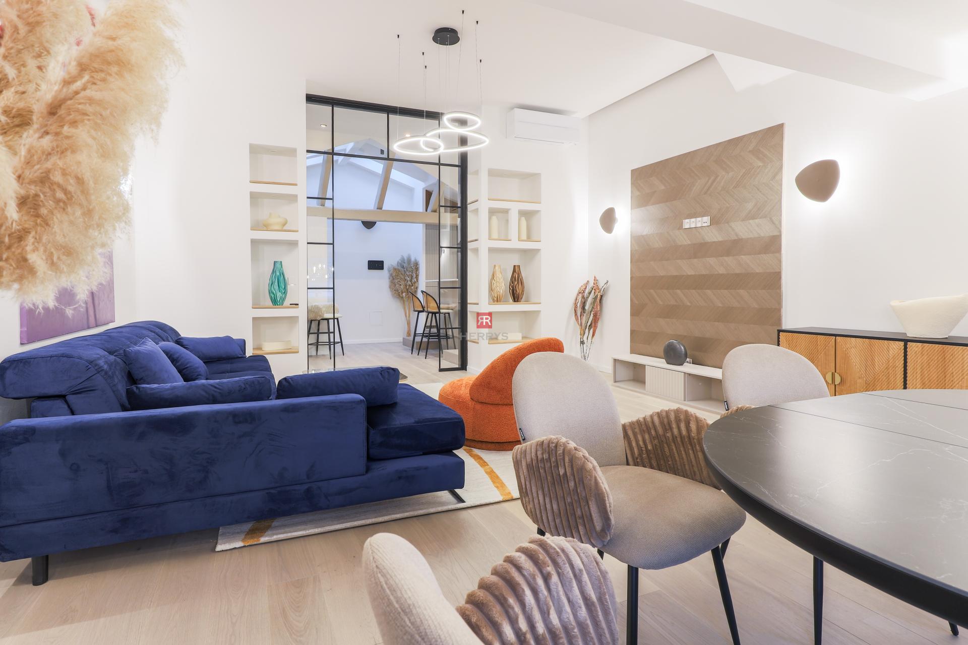 HERRYS - Na prenájom luxusný úplne nový 4-izbový kompletne zariadený byt na ulici Palisády