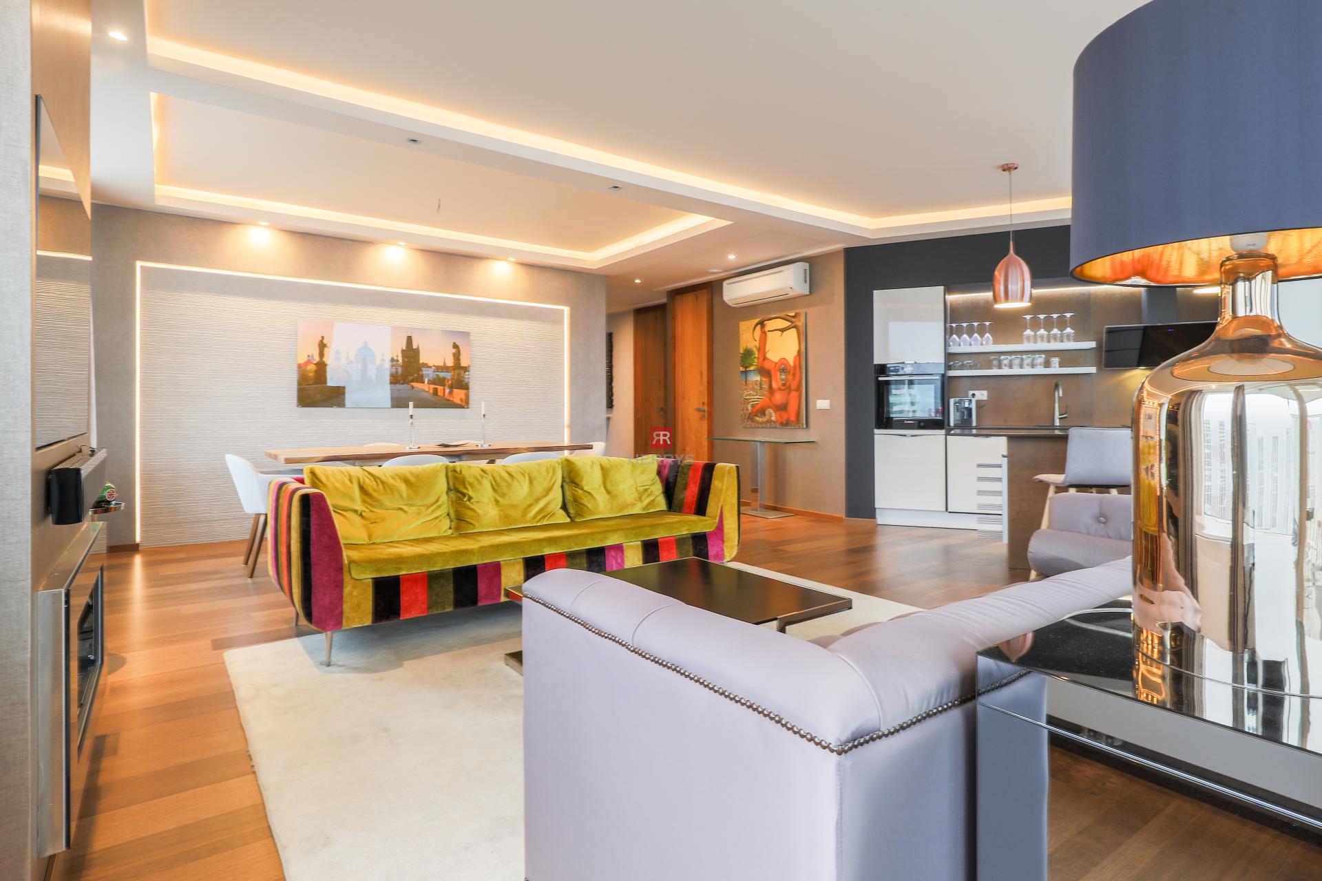 HERRYS - Na prenájom luxusný slnečný 3 izbový byt s 2x parkovacím miestom Panorama city&nbsp;
