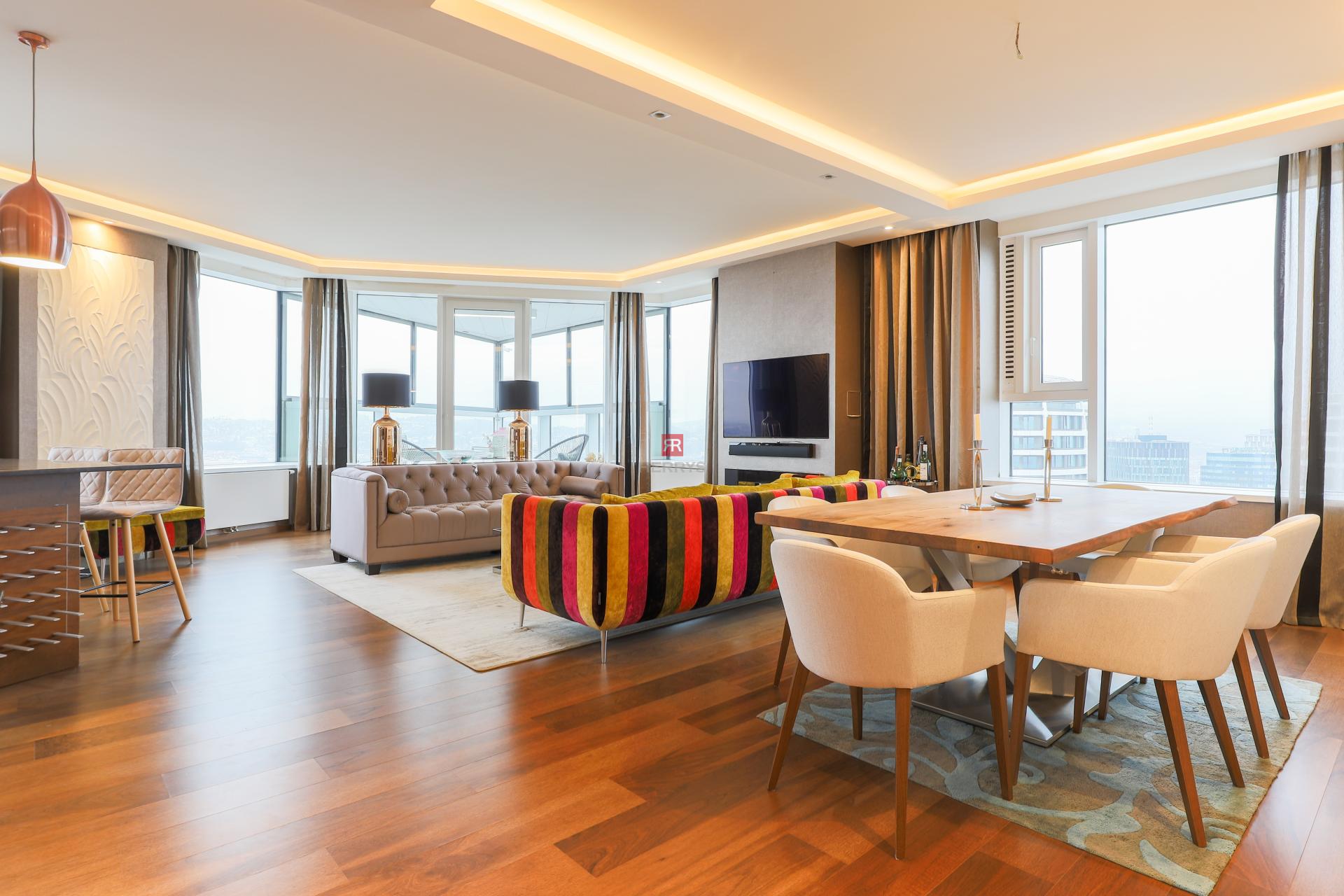 HERRYS - Na prenájom luxusný slnečný 3 izbový byt s 2x parkovacím miestom Panorama city&nbsp;