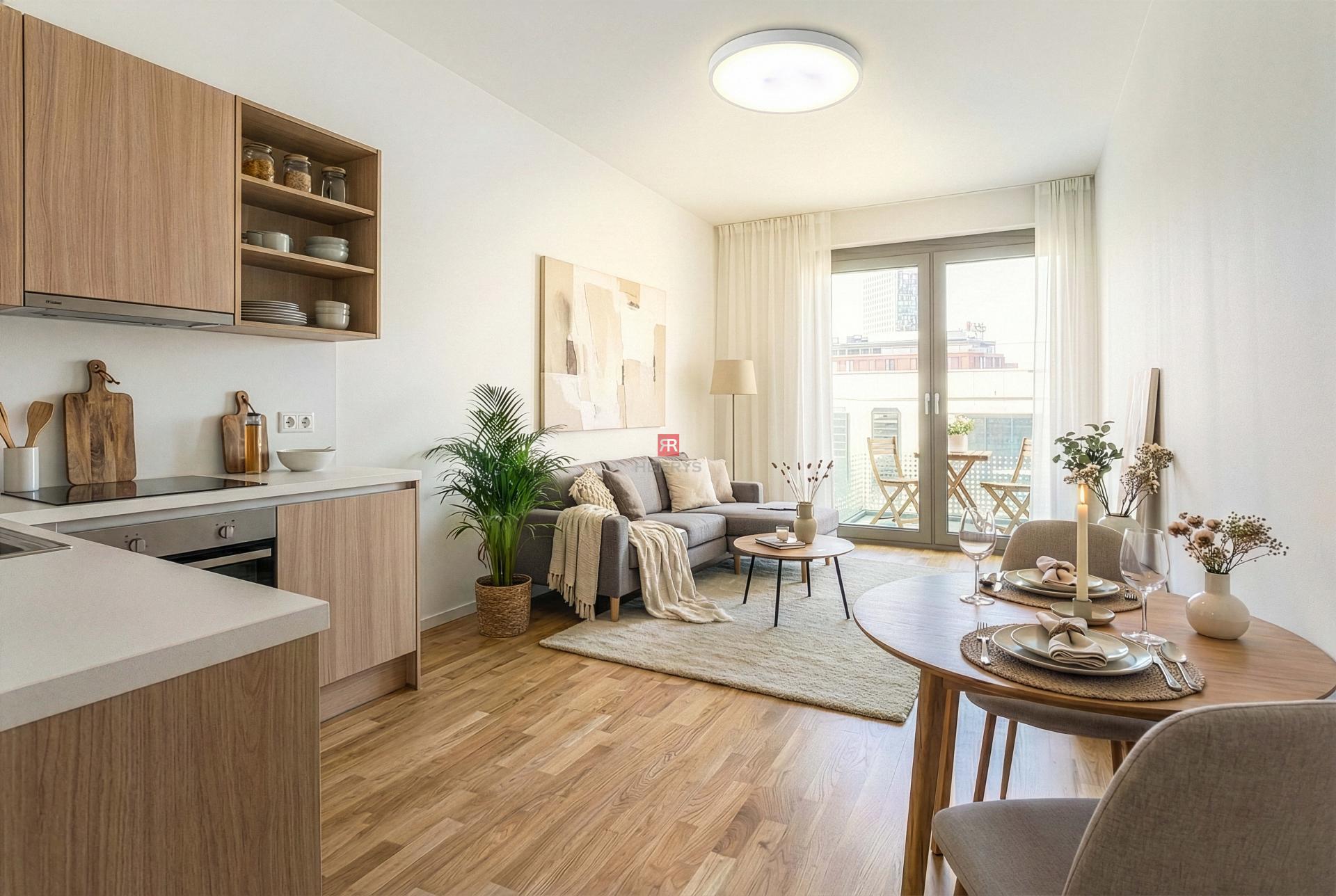 HERRYS - Na predaj úplne nový 2-izbový apartmán v projekte METROPOLIS s možným odpočtom DPH