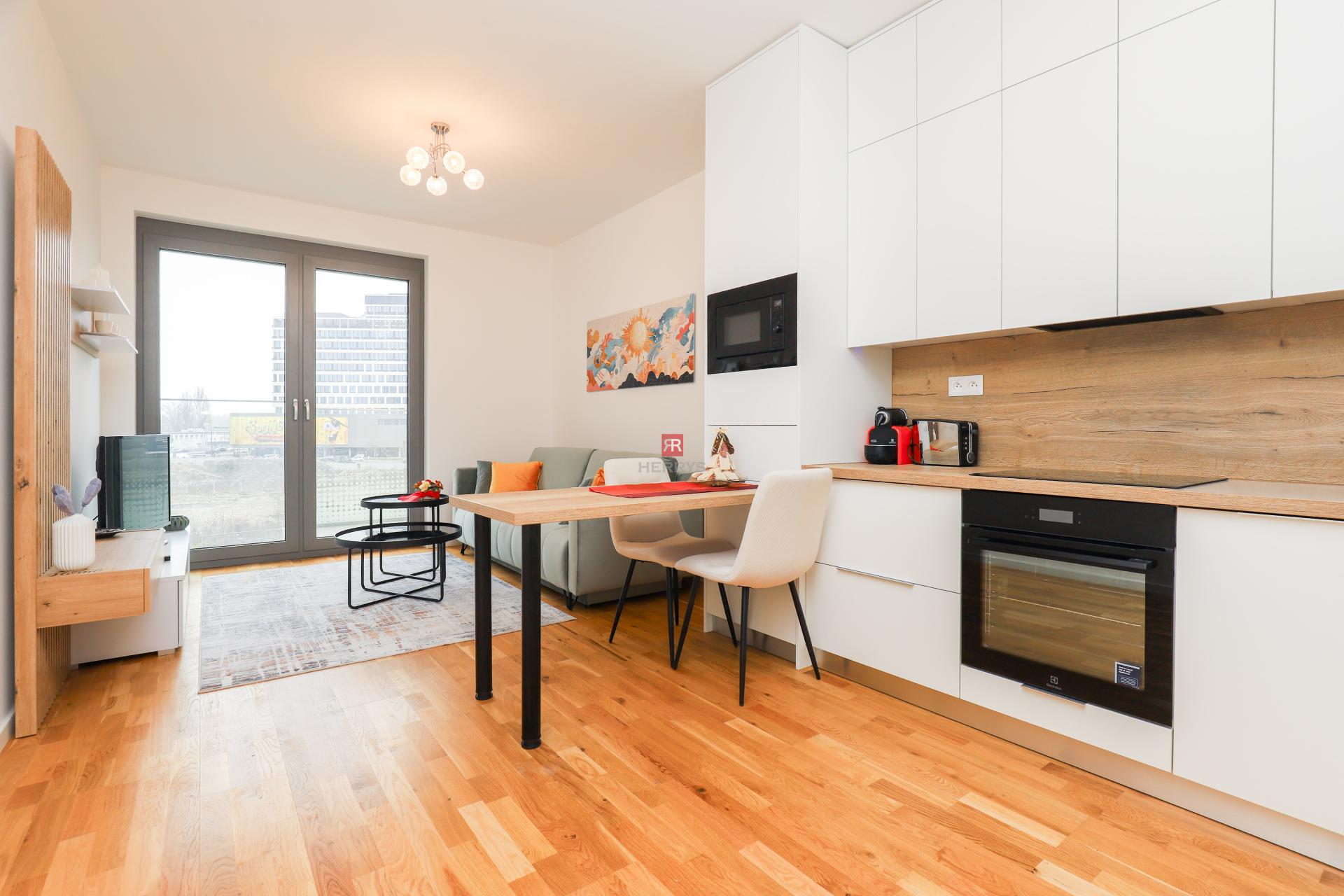 HERRYS - Na prenájom krásny 2-izbový, úplne nový byt v komplexe METROPOLIS