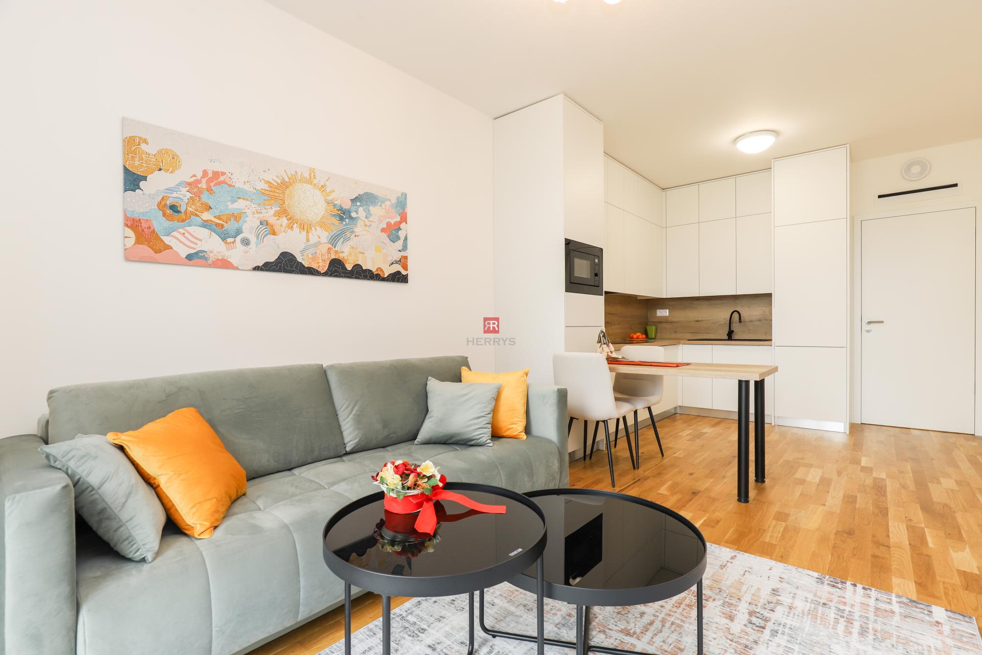 HERRYS - Na prenájom krásny 2-izbový, úplne nový byt v komplexe METROPOLIS