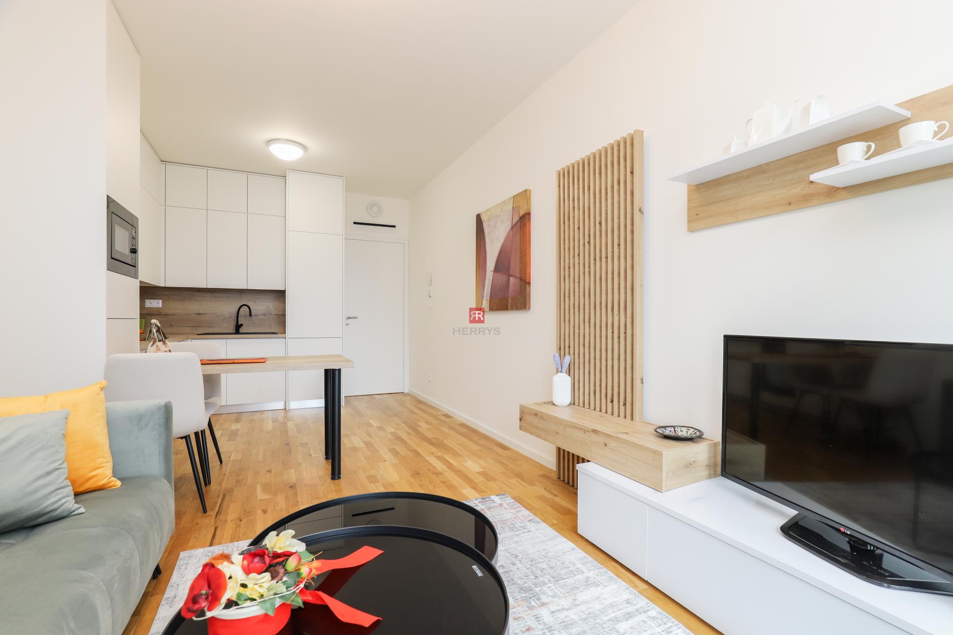 HERRYS - Na prenájom krásny 2-izbový, úplne nový byt v komplexe METROPOLIS