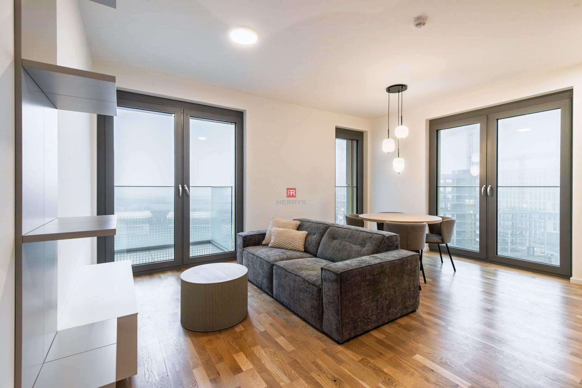 HERRYS - Na predaj luxusný úplne nový 3-izbový kompletne zariadený apartmán v novostavbe Metropolis