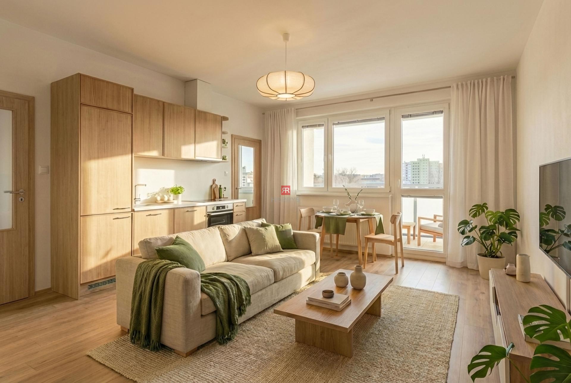 HERRYS – Na predaj 1-izbový byt s možnosťou úpravy na 2-i v obľúbenej lokalite v blízkosti Štrkovca