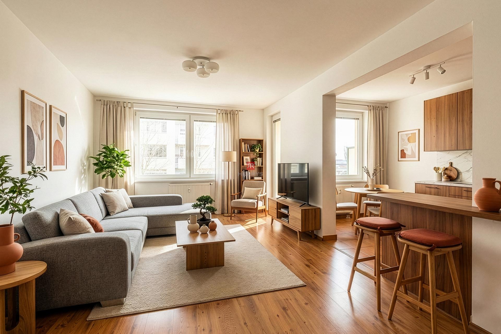 HERRYS – Spacious 2-room apartment with great potential in Trnávka