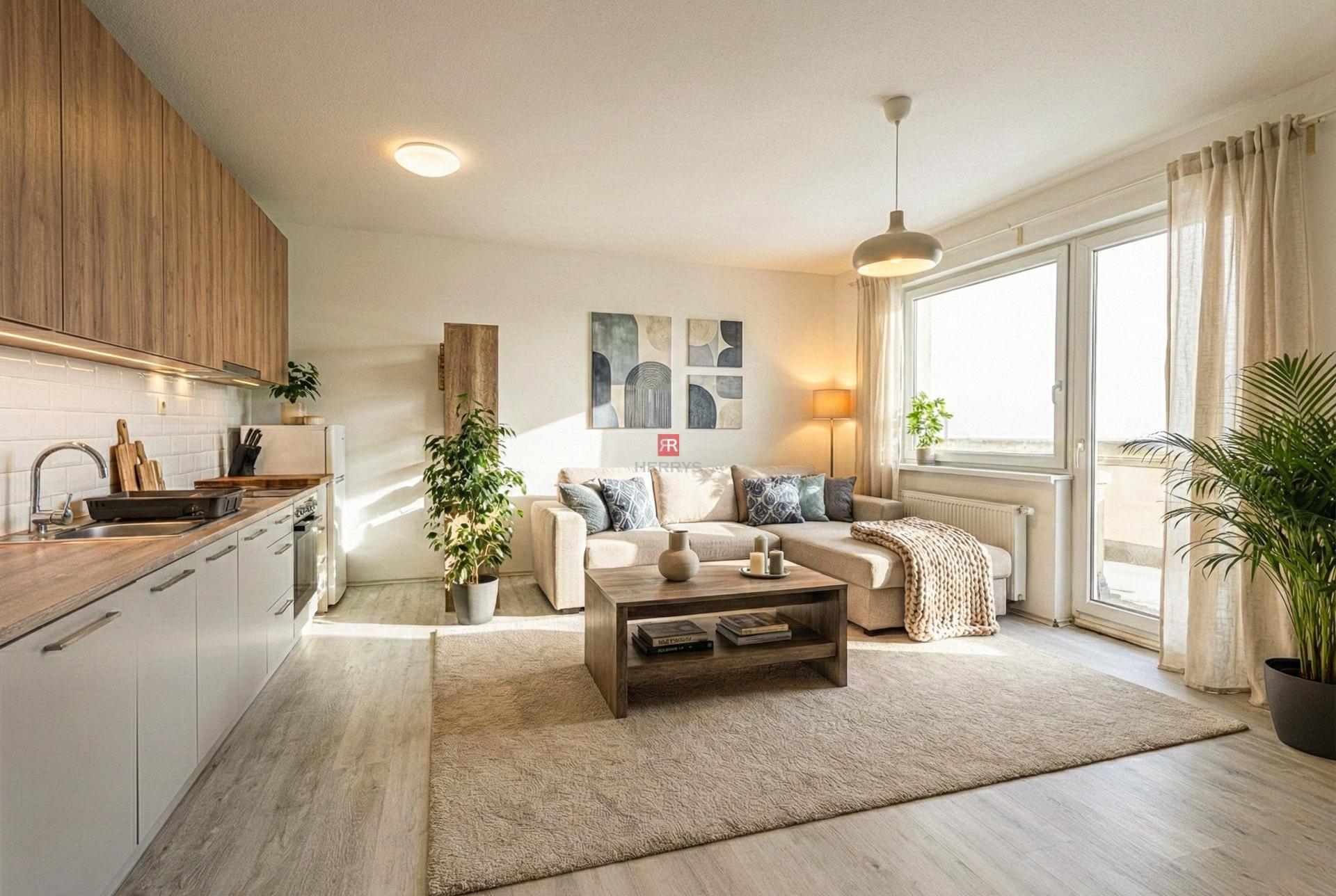 HERRYS - Predaj priestranného 2 izbového bytu v staršej novostavbe