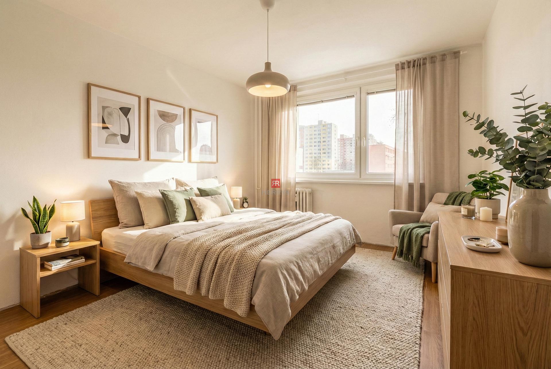 HERRYS - Na predaj priestranný 2 izbový byt s pivnicou na Hronskej ulici v Podunajských Biskupiciach