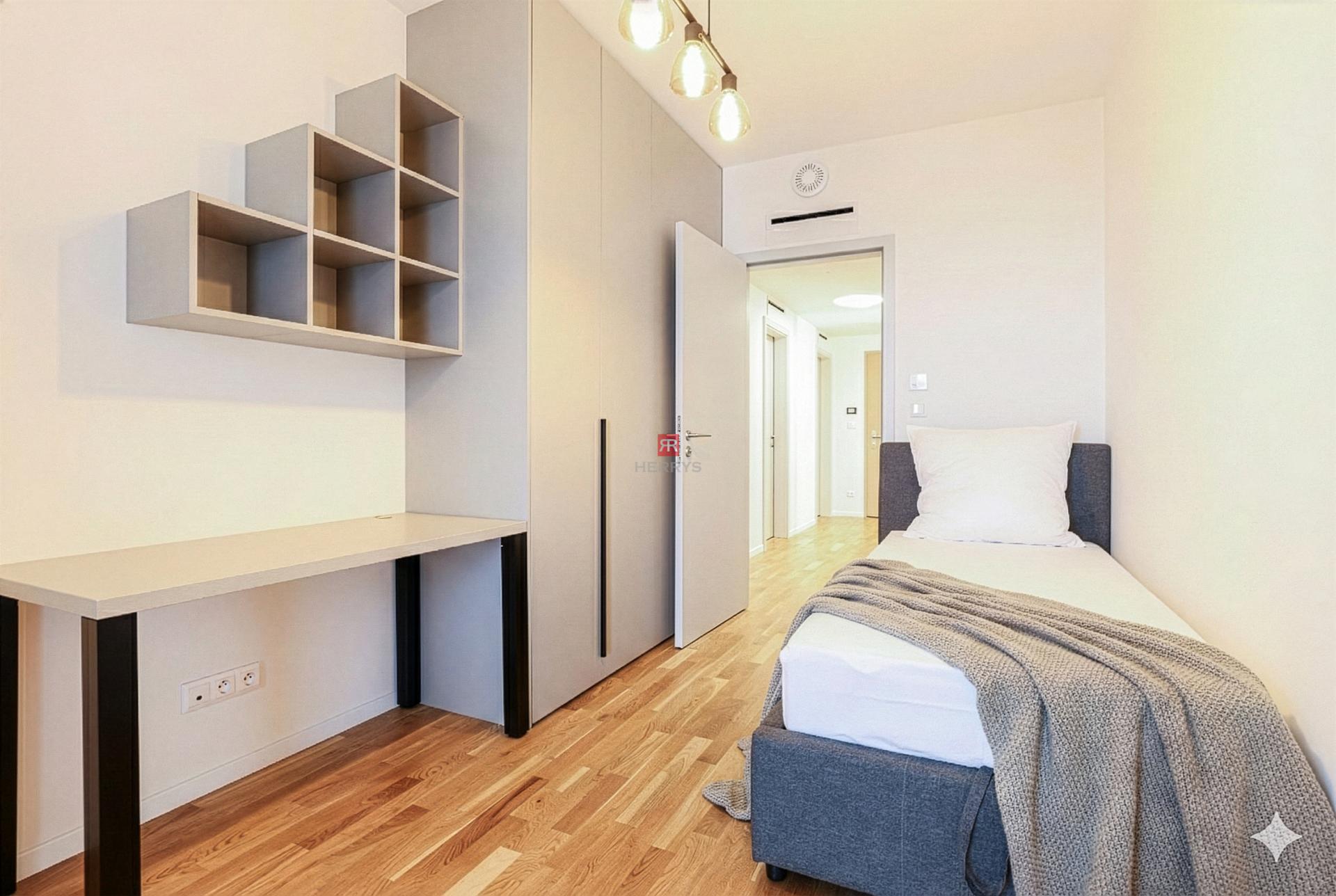 HERRYS - Na prenájom krásny, svetlý, úplne nový 3-izbový zariadený byt v novostavbe Metropolis